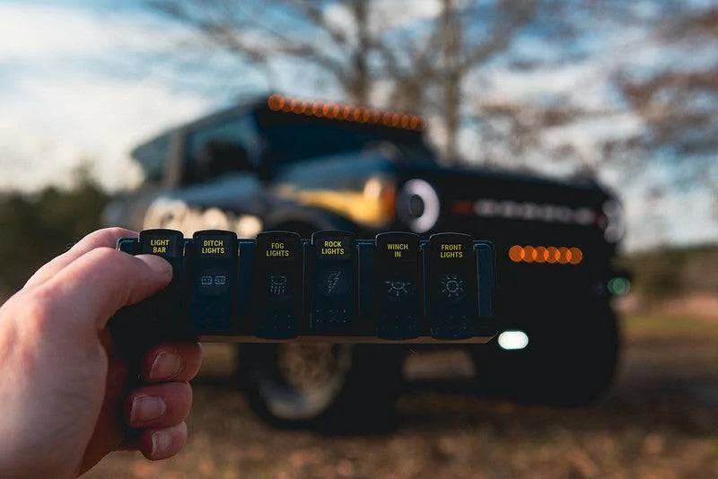 Ford Bronco No AUX? NO Problem! Aux Switch Solution- TRIGGER Controller for Ford Bronco 54377122077_44e3425d51_c