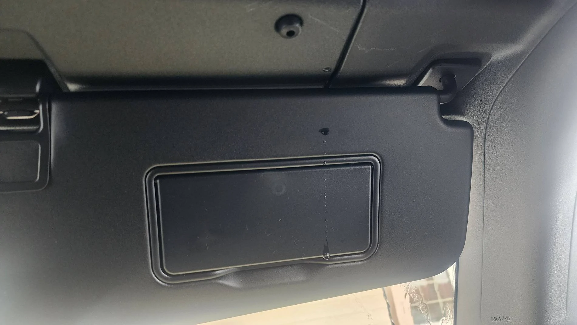 Ford Bronco Water Leak Front Passenger Visor 20250102_140135