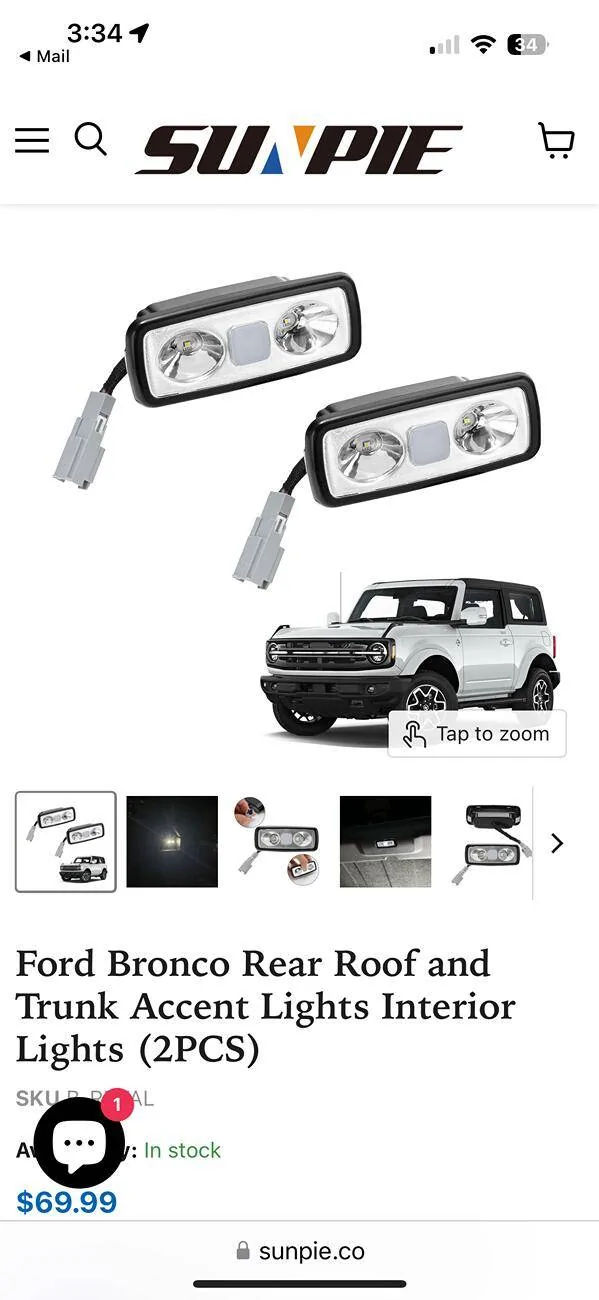 Ford Bronco Adding Rear Factory Hitch, adding boom mat (sound deadening), upgrading Sub IMG_3904