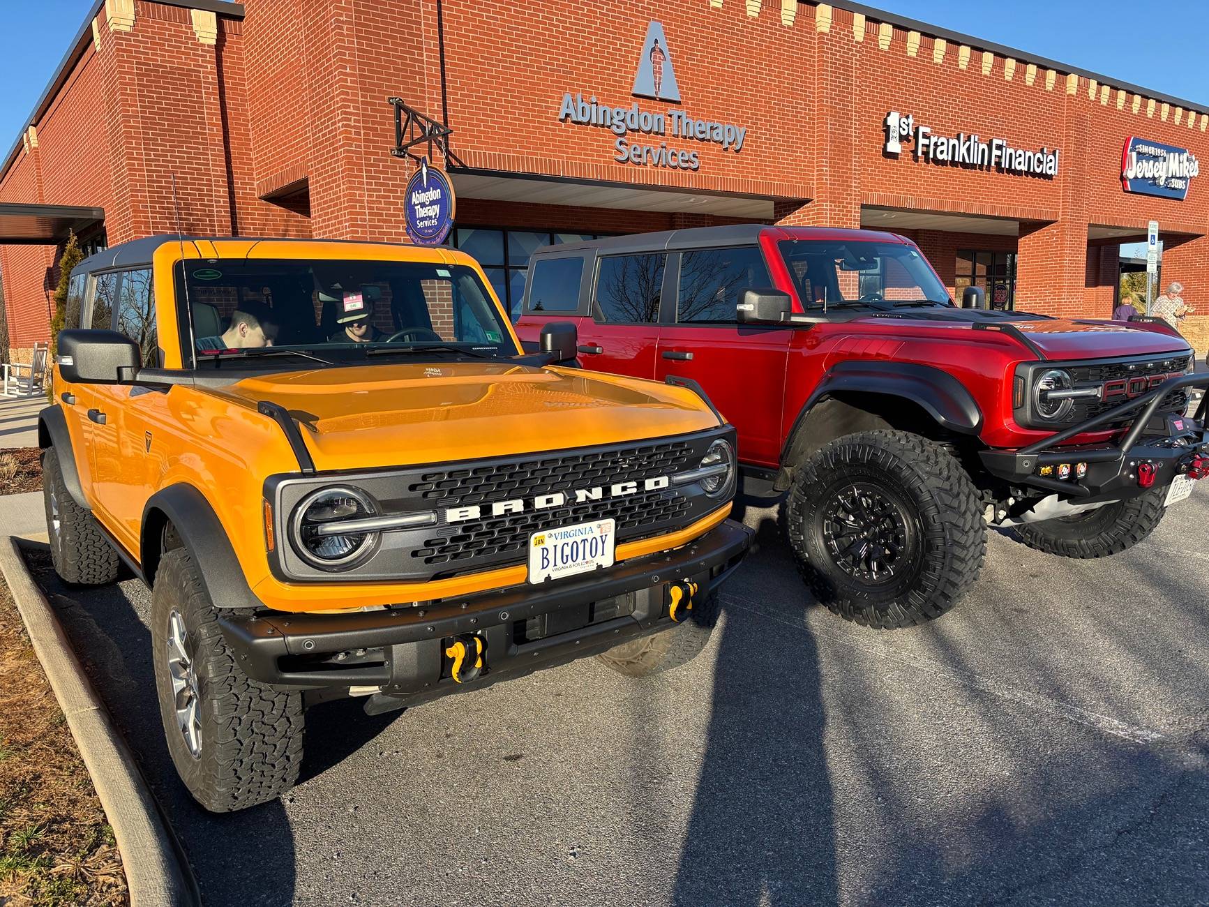 Ford Bronco When Cyber Orange pops. IMG_7245