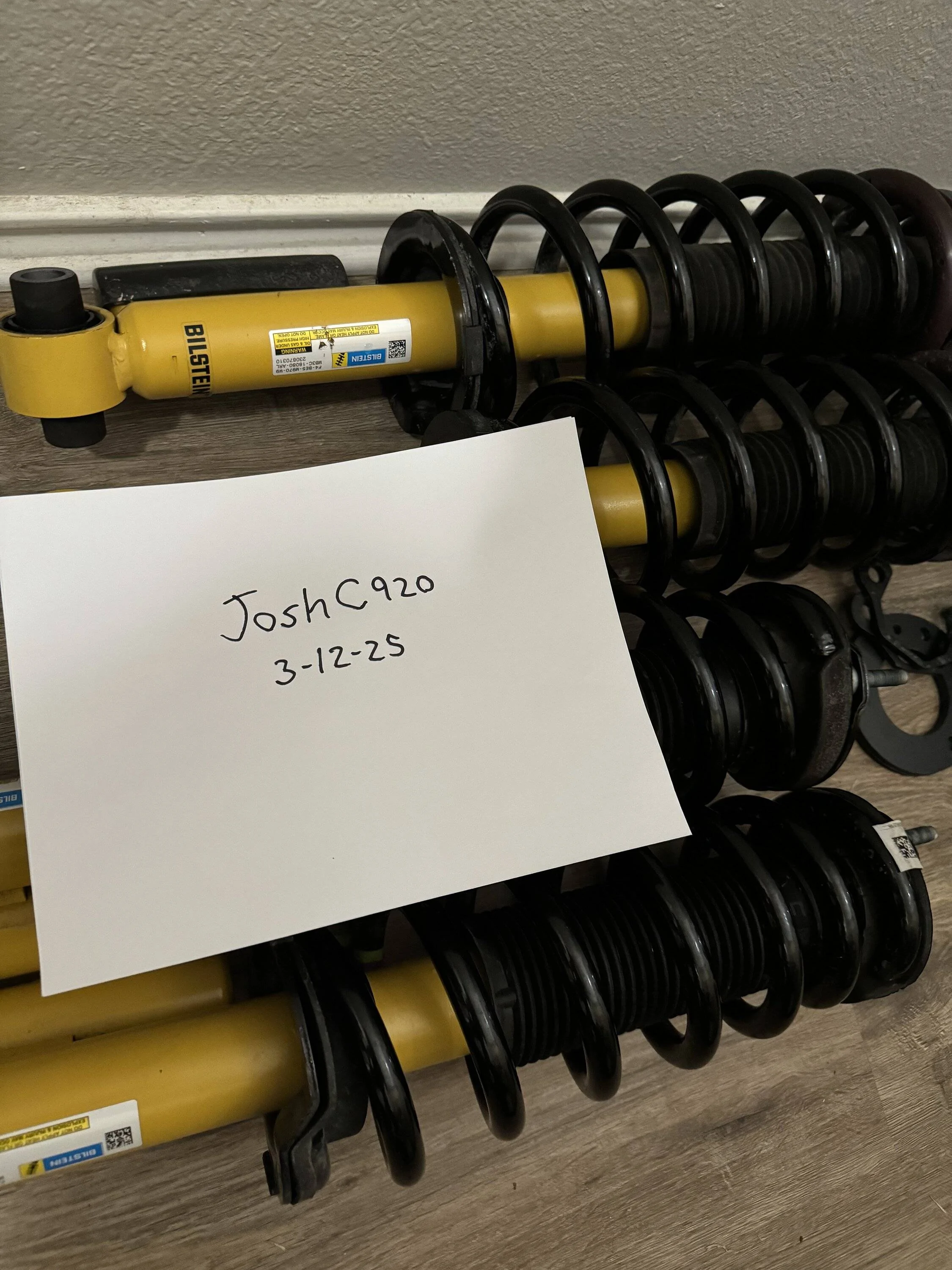Ford Bronco DFW Badlands Bilstein takeoffs $200 IMG_1236