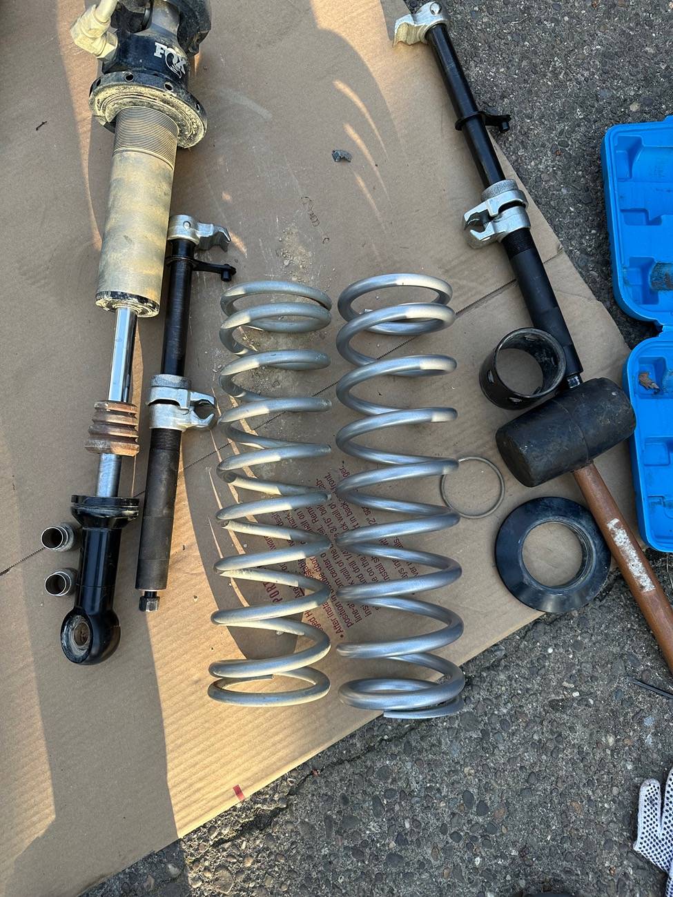 Ford Bronco Fox 2.5 Elite HD Spring Install IMG_4549