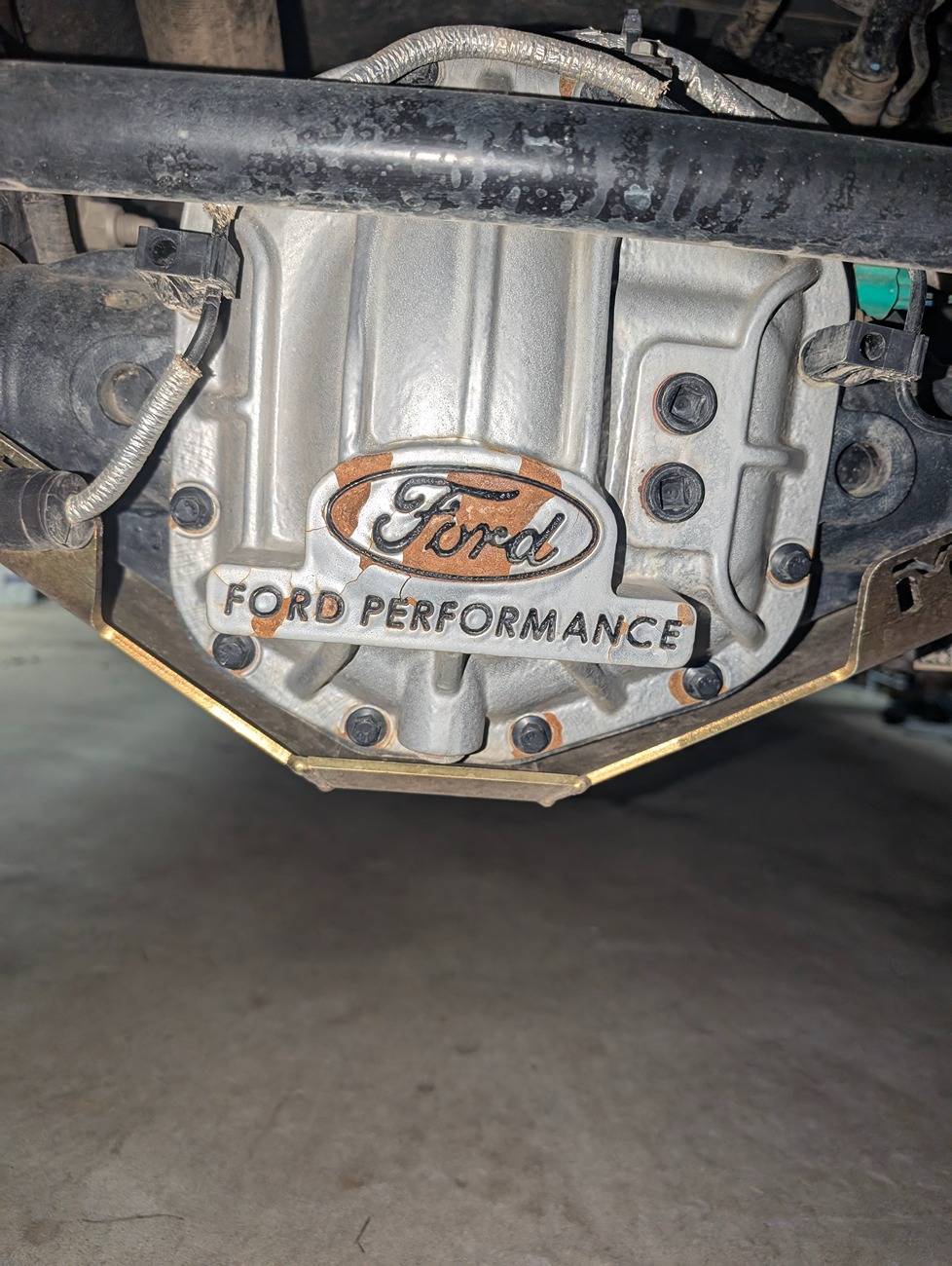Ford Bronco Ford Performance DIff Cover paint chipping PXL_20250313_122212082