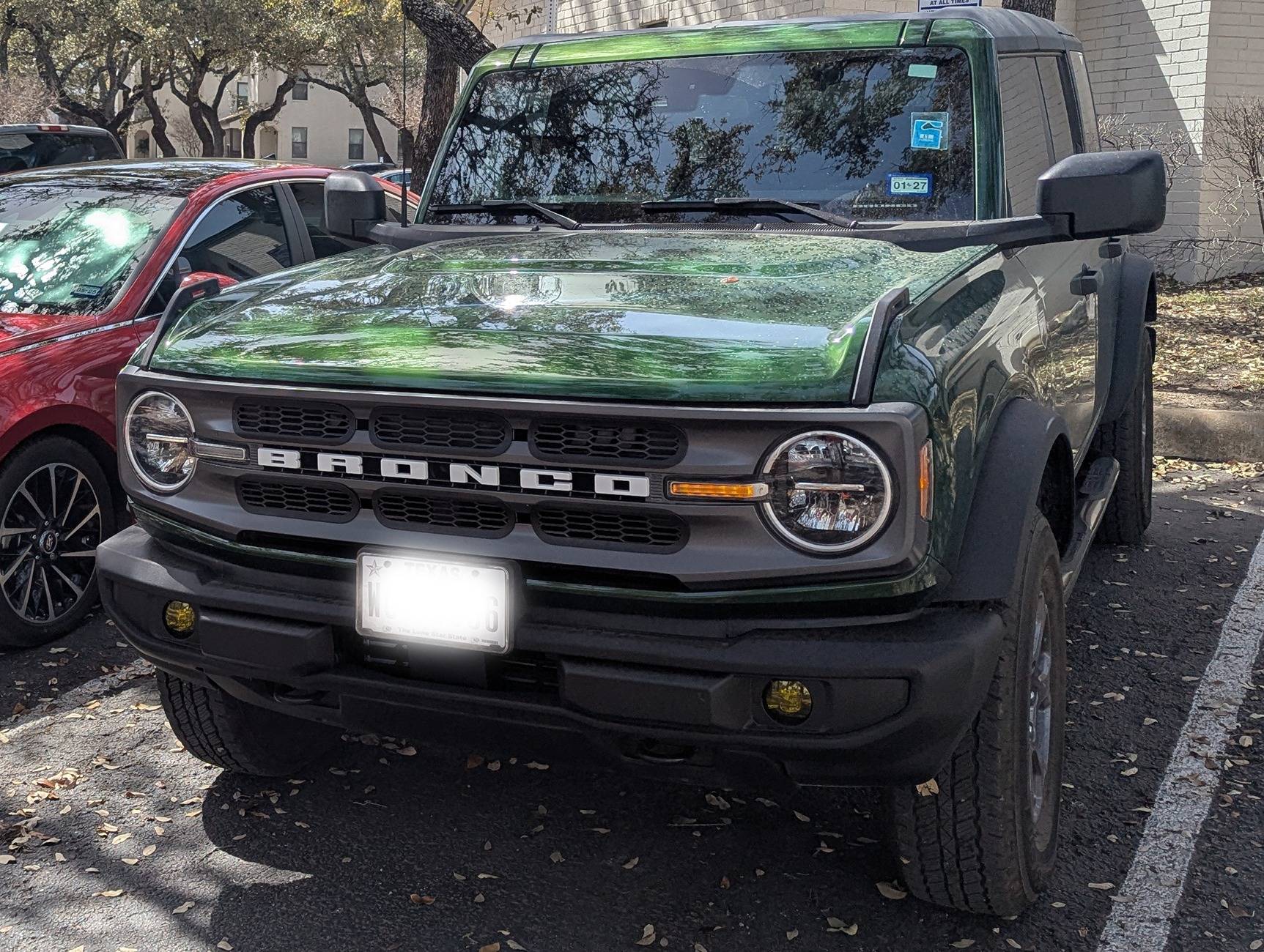 Ford Bronco Big Bend Grille is Gone bronc