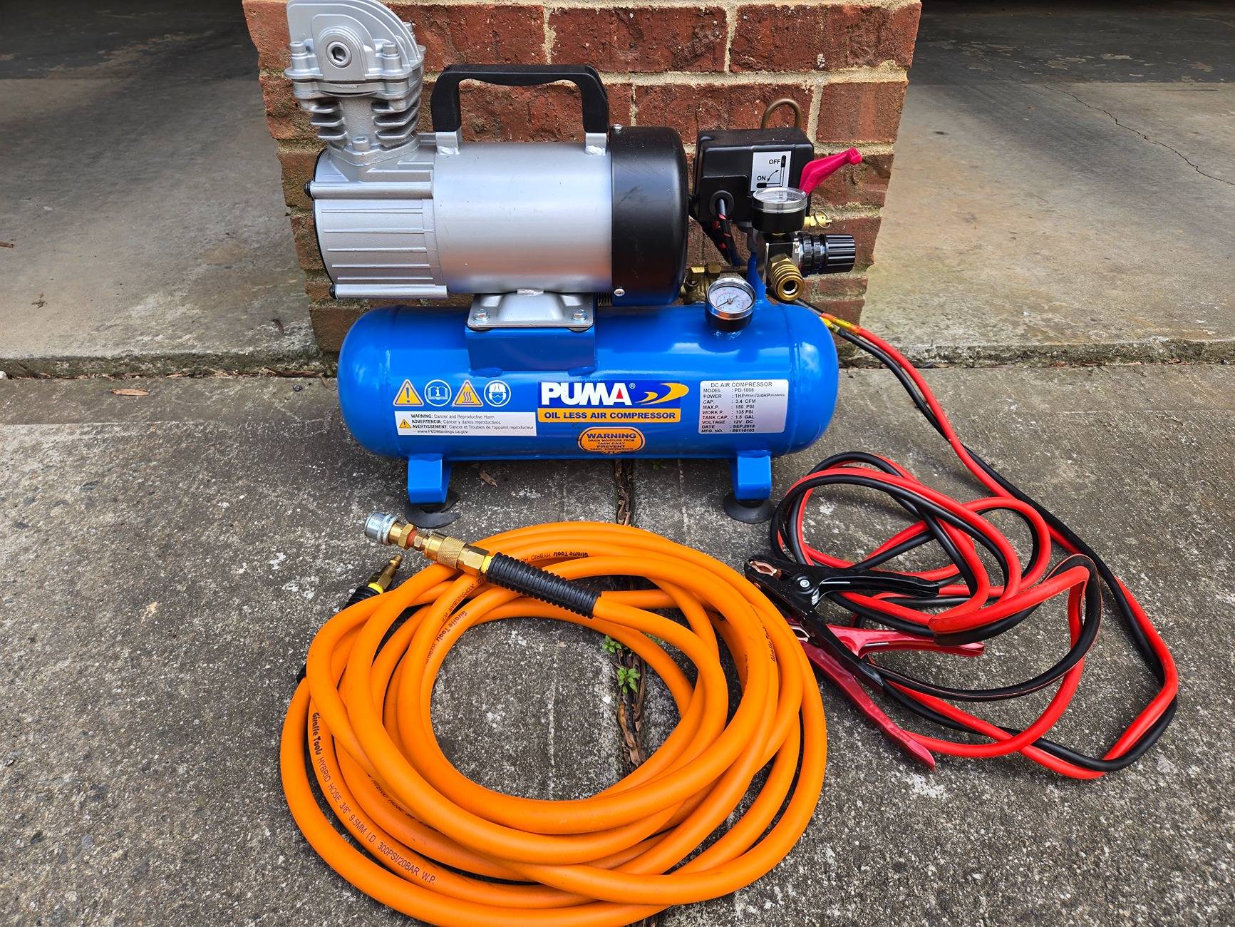 Ford Bronco Puma 12v Air Compressor 20250313_160237