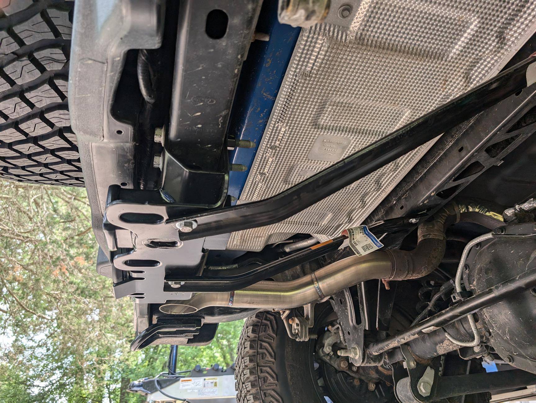 Ford Bronco Hardware for raptor hitch braces? 1000017228
