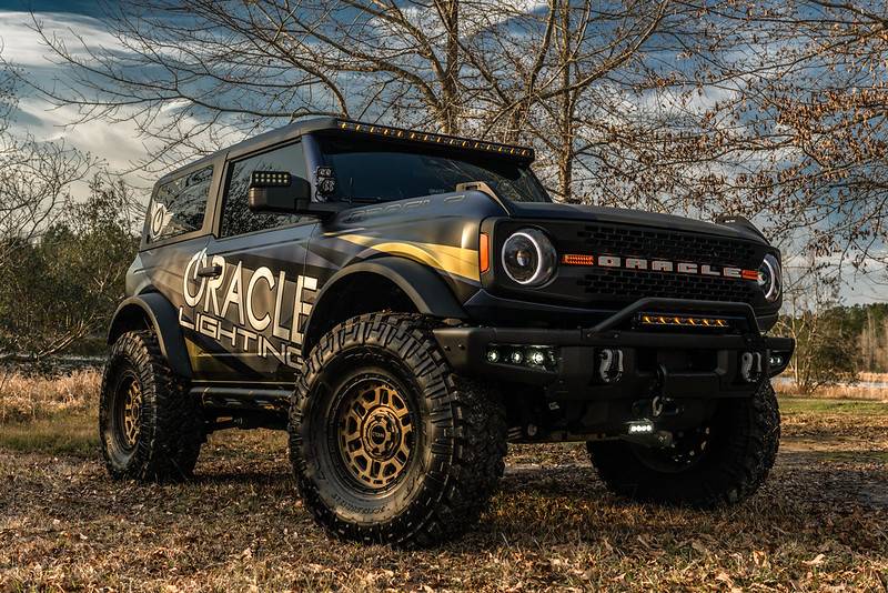 Ford Bronco POLL - Offroad lights ORACLE_LIghting_Bronco_Sunset_Headlights