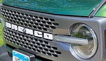 Ford Bronco Big Bend Grille is Gone IMG_7230