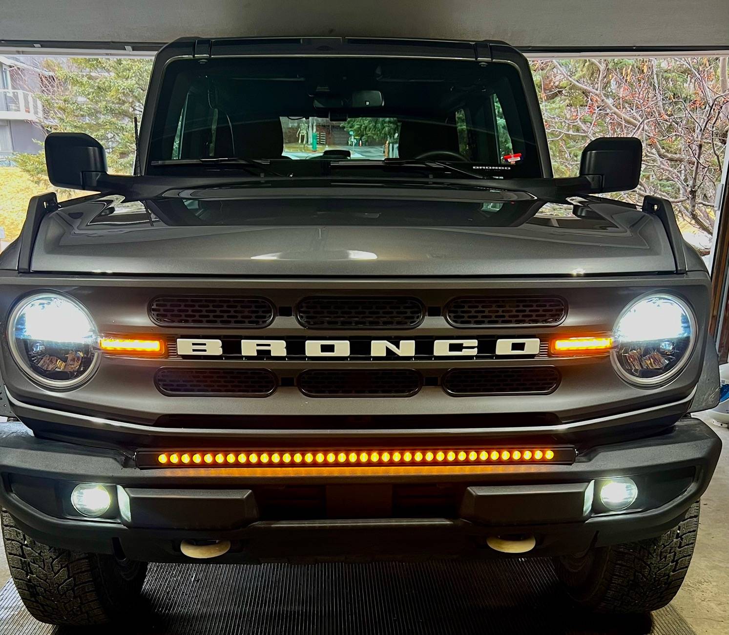 Ford Bronco Big Bend Grille is Gone IMG_2204