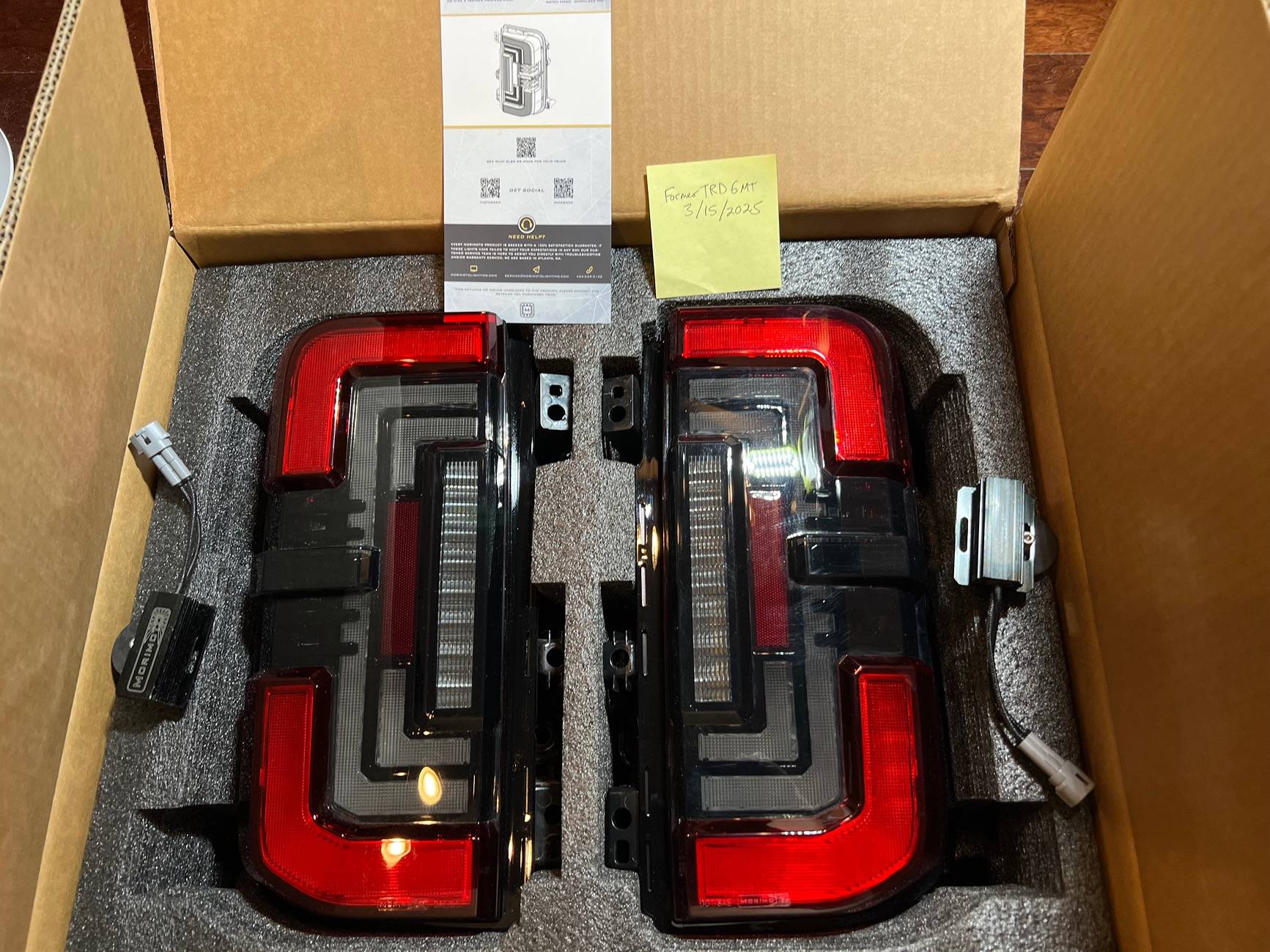 Ford Bronco Morimoto XB LED LOW PROFILE TAIL LIGHTS IMG_5218