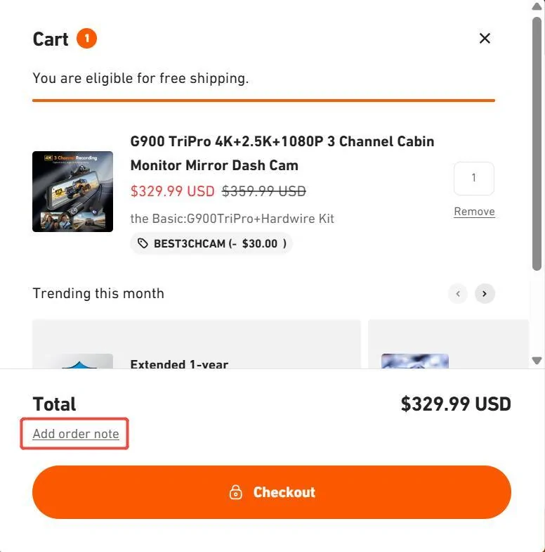 Ford Bronco WOLFBOX G900 Tripro Dash Cam - Designed for Off-roading! Up to $50 off 1742194830528-wj