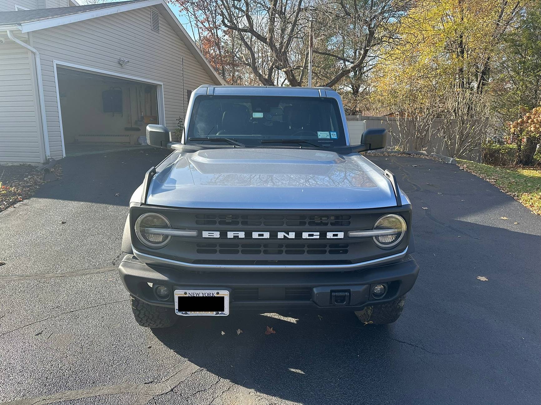 Ford Bronco BuiltRight Industries No-Drill Front Plate Bracket - Capable Bumper IMG_0038