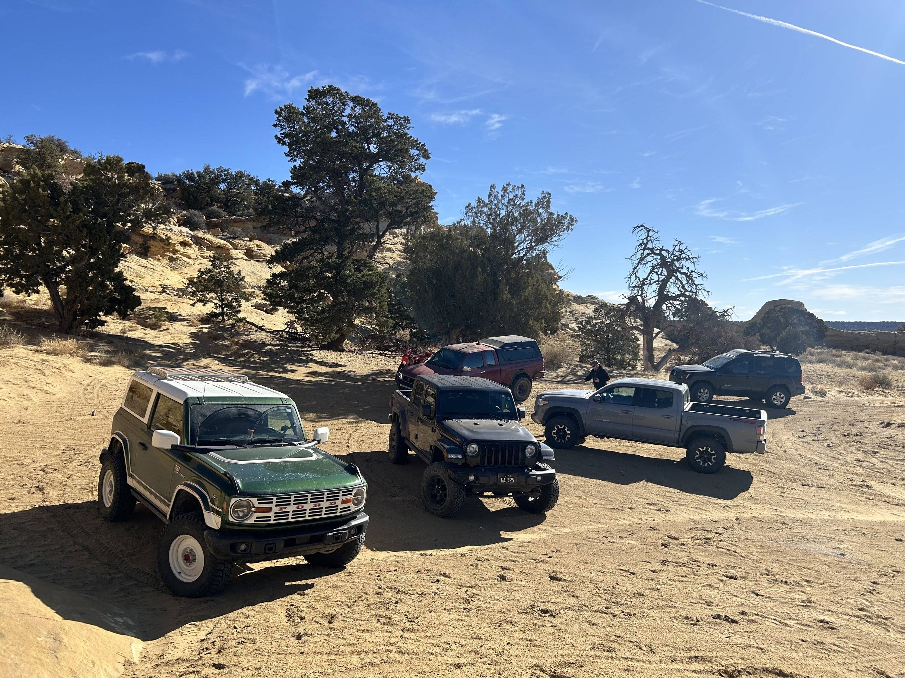 Ford Bronco Bronco Ranger does the Devil’s Race Track. IMG_9725