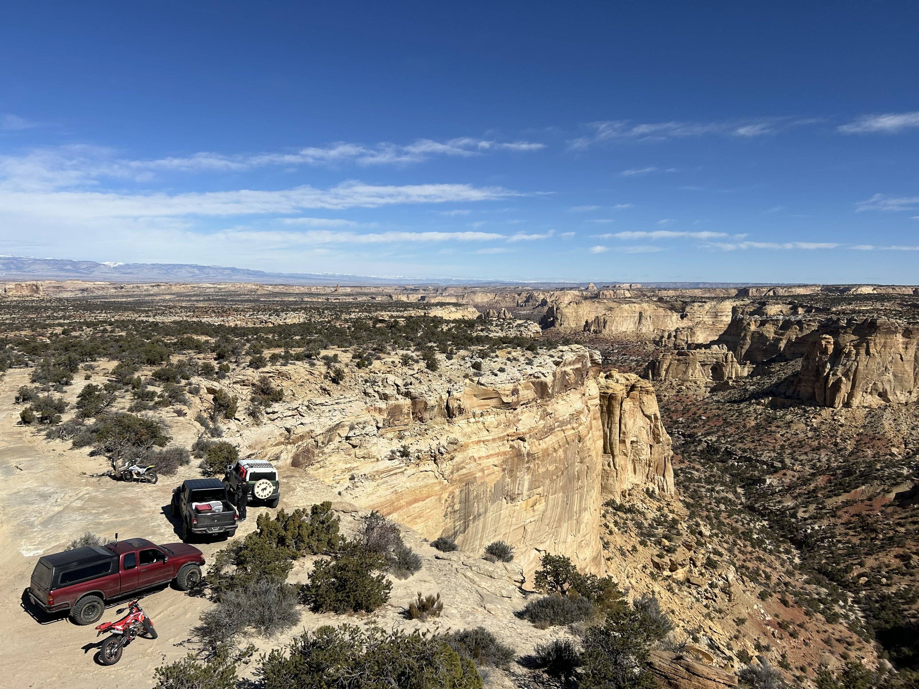 Ford Bronco Bronco Ranger does the Devil’s Race Track. IMG_9736