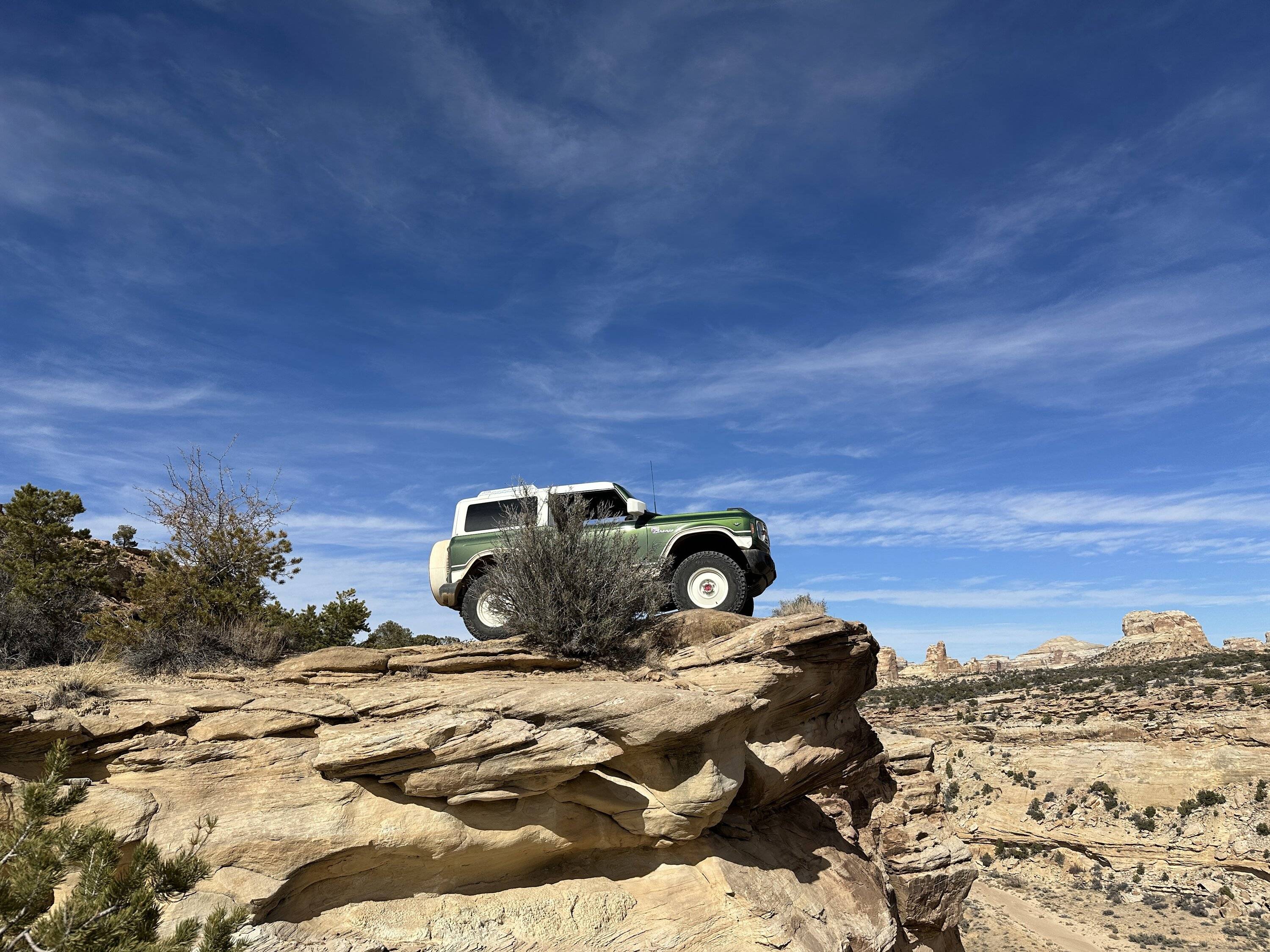 Ford Bronco Bronco Ranger does the Devil’s Race Track. 9D910605-2016-41B6-A0EB-E7BE32507367
