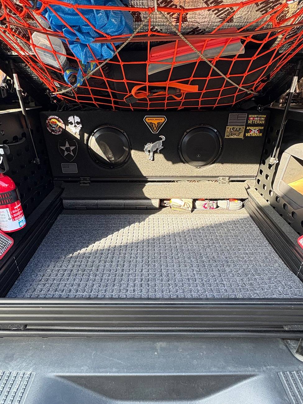 Ford Bronco Custom Drawer and Slide out Storage IMG_6746