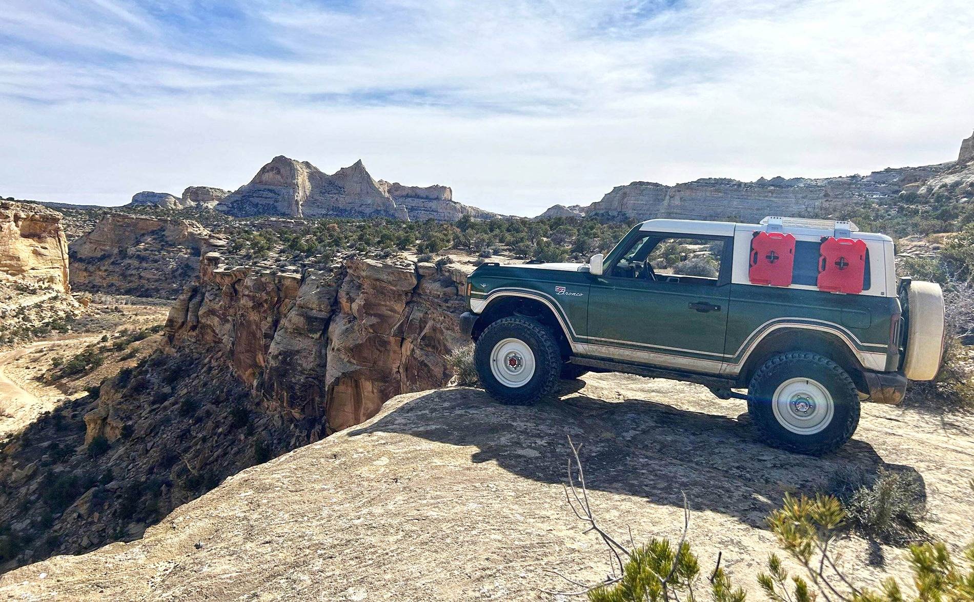 Ford Bronco Bronco Ranger does the Devil’s Race Track. IMG_9742