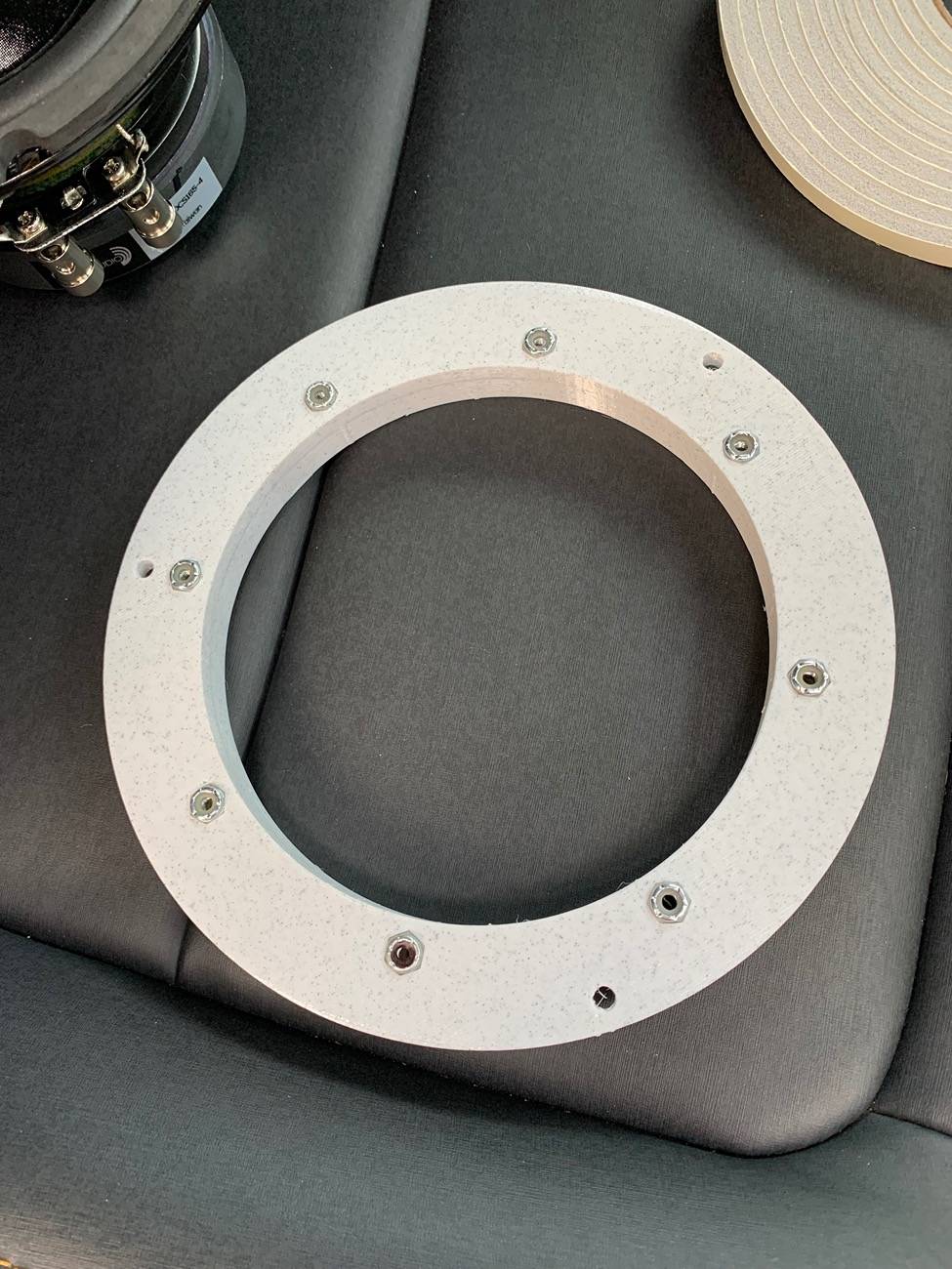 Ford Bronco Midbass from kickpanel speakers IMG_4687