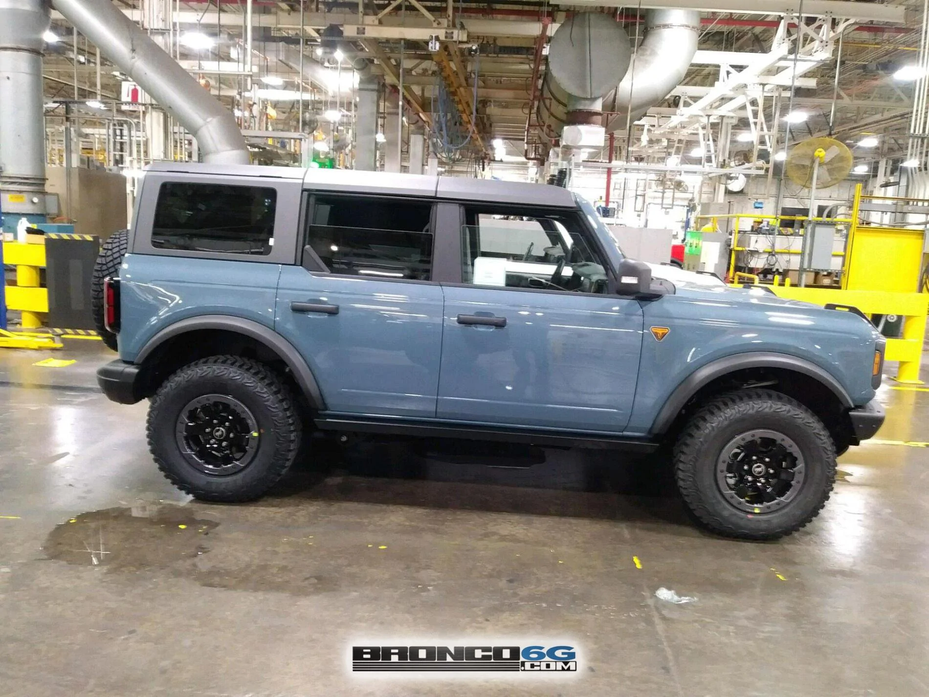 Ford Bronco 10 New Factory Broncos courtesy of The Stig??? 1 - Area 51 Badlands 4 door Bronco 3- Factory Production Plant