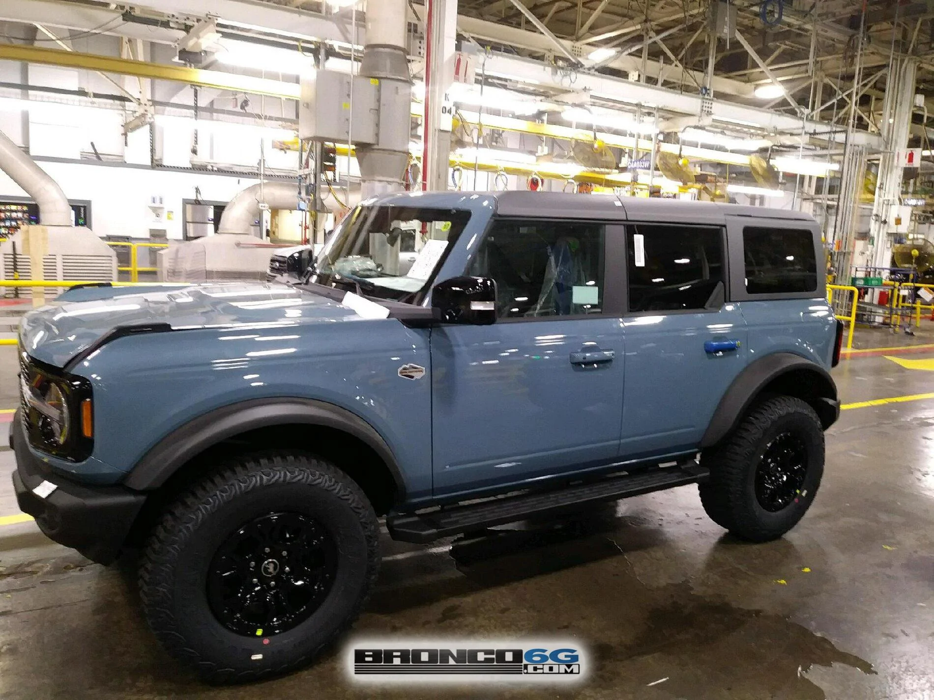 Ford Bronco 10 New Factory Broncos courtesy of The Stig??? 3 - Area 51 Wildtrak 4 door Bronco 2- Factory Production Plant