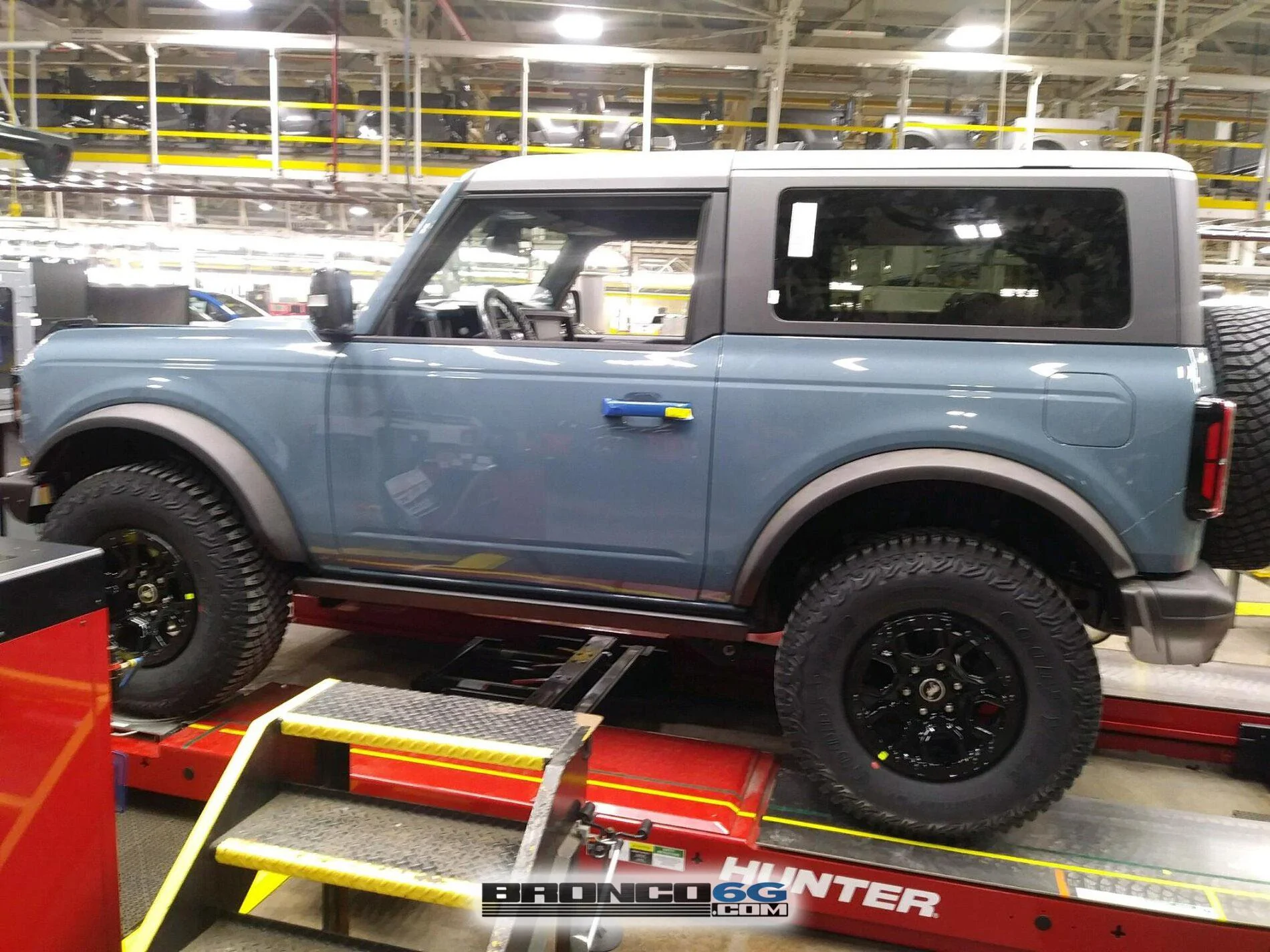 Ford Bronco 10 New Factory Broncos courtesy of The Stig??? 5 - Area 51 Wildtrak 2 door Bronco 1- Factory Production Plant