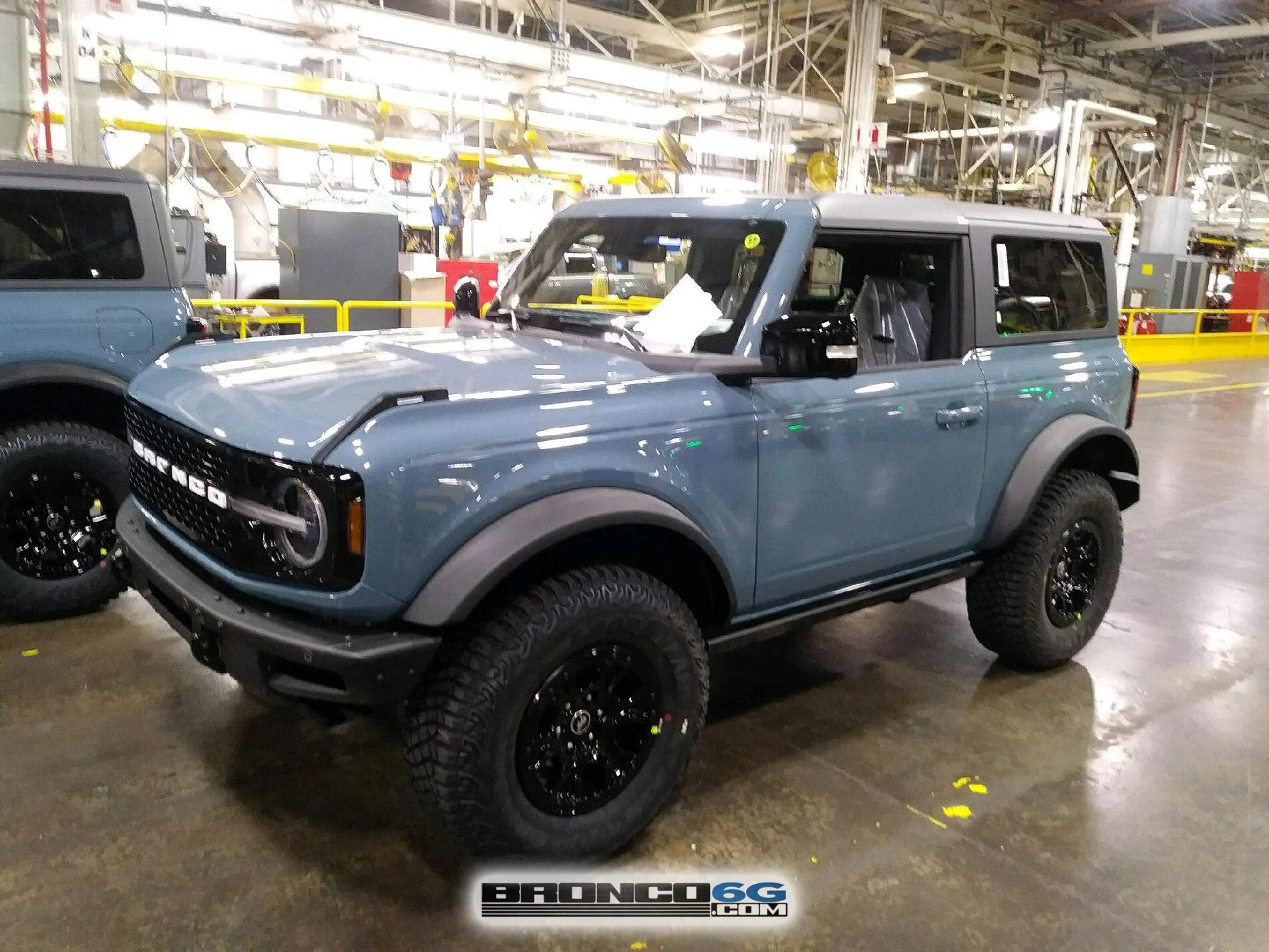 Ford Bronco 10 New Factory Broncos courtesy of The Stig??? 5 - Area 51 Wildtrak 2 door Bronco 2- Factory Production Plant