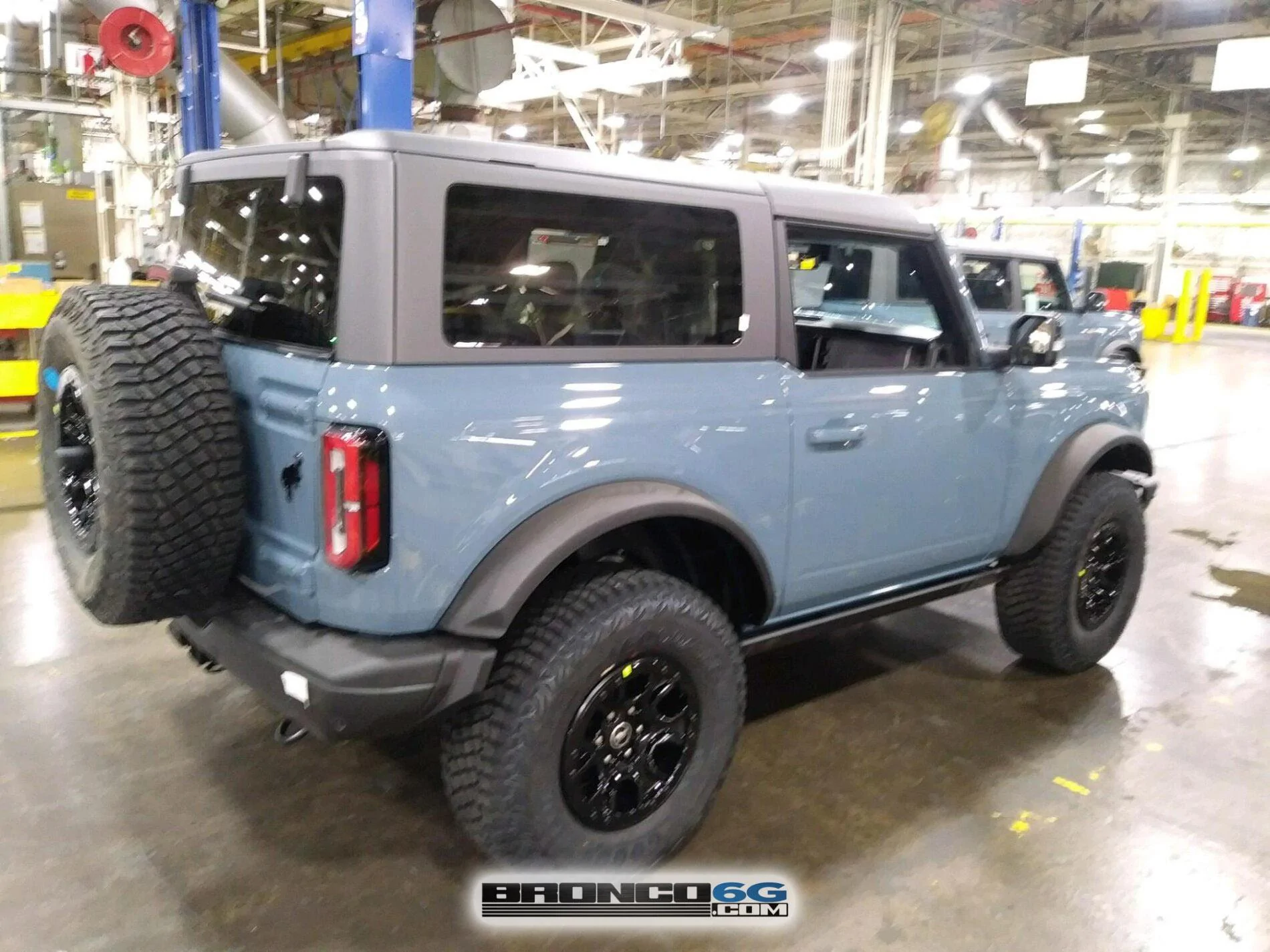 Ford Bronco 10 New Factory Broncos courtesy of The Stig??? 5 - Area 51 Wildtrak 2 door Bronco 3- Factory Production Plant