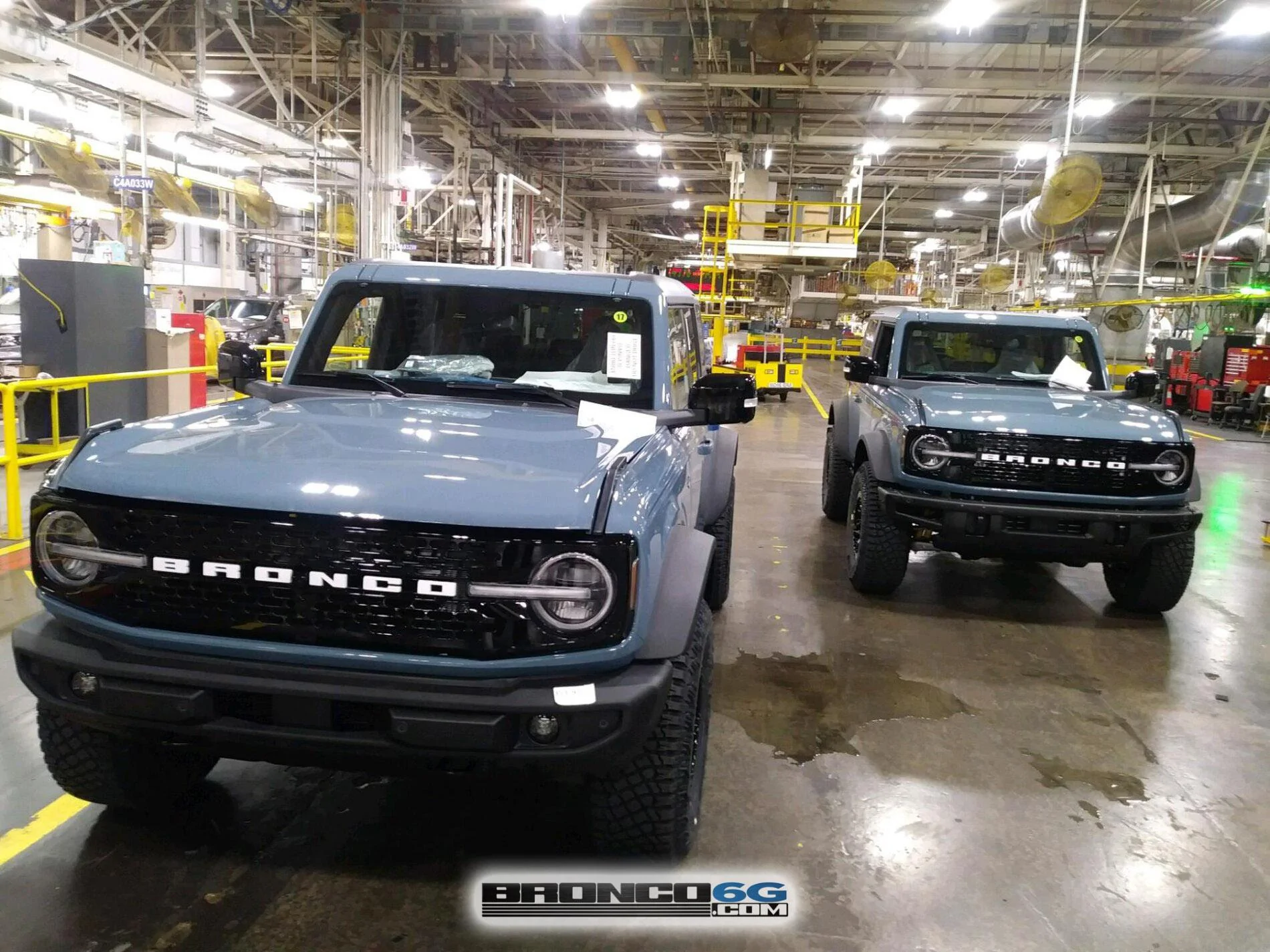 Ford Bronco 10 New Factory Broncos courtesy of The Stig??? 5 - Area 51 Wildtrak 2 door Bronco 4- Factory Production Plant