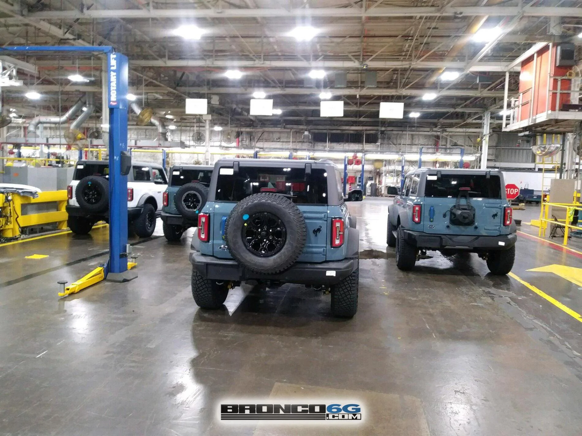Ford Bronco 10 New Factory Broncos courtesy of The Stig??? 5 - Area 51 Wildtrak 2 door Bronco 6- Factory Production Plant