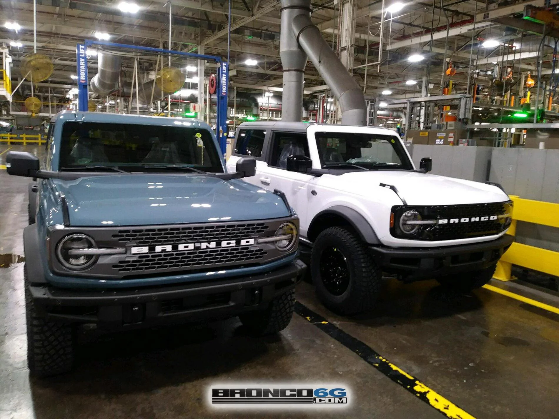 Ford Bronco 10 New Factory Broncos courtesy of The Stig??? 5 - Area 51 Wildtrak 2 door Bronco 7- Factory Production Plant