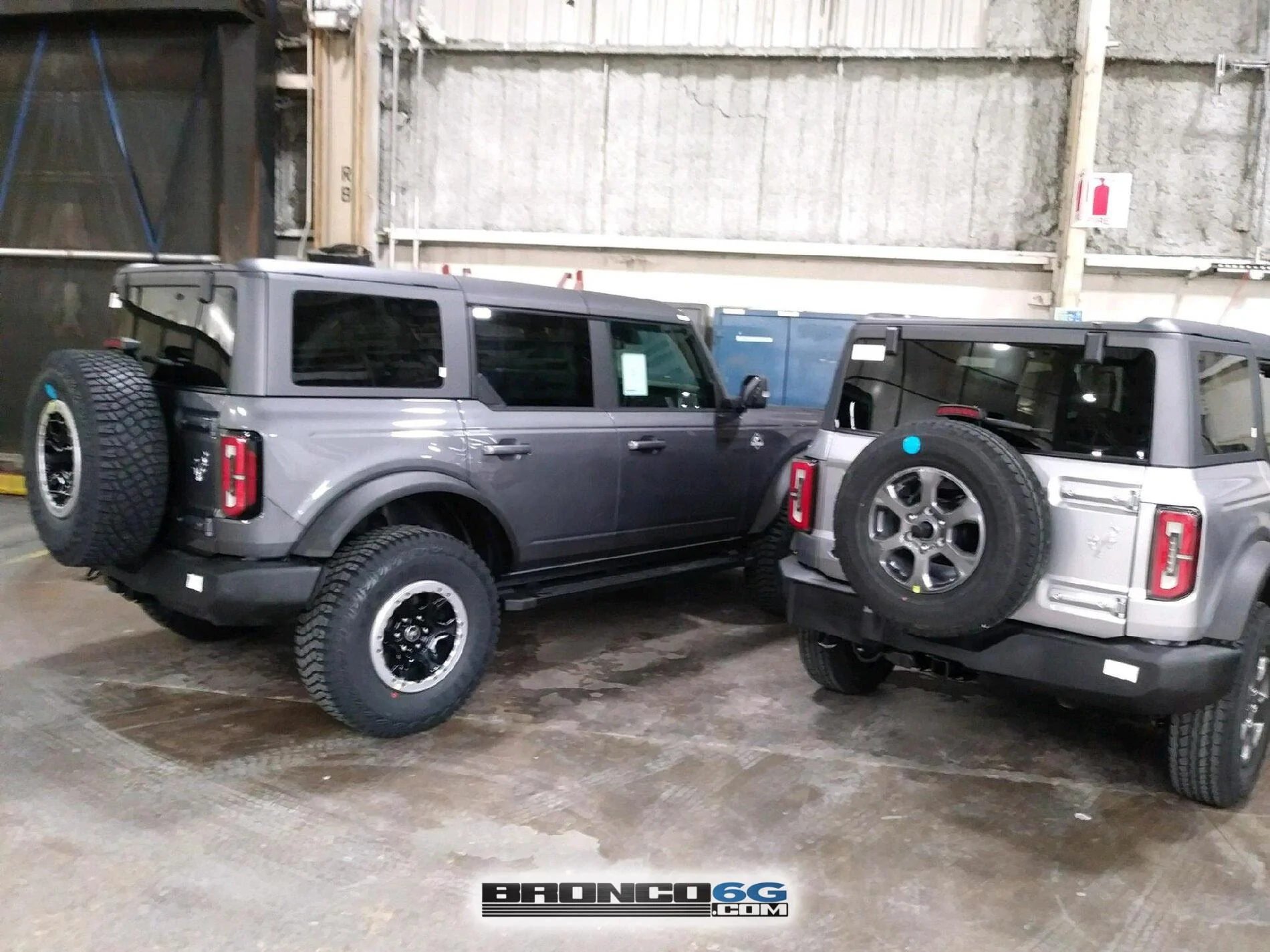 Ford Bronco 10 New Factory Broncos courtesy of The Stig??? 6 - Carbonized Gray Sasquatch 4-Door Bronco 1- Factory Production Plant