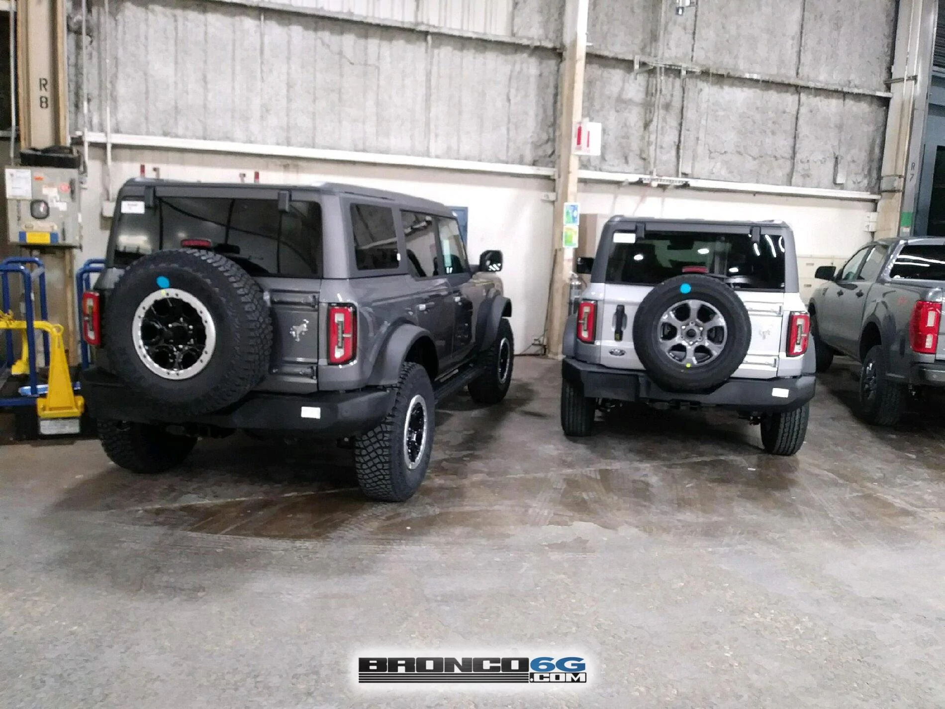 Ford Bronco 10 New Factory Broncos courtesy of The Stig??? 6 - Carbonized Gray Sasquatch 4-Door Bronco 3- Factory Production Plant