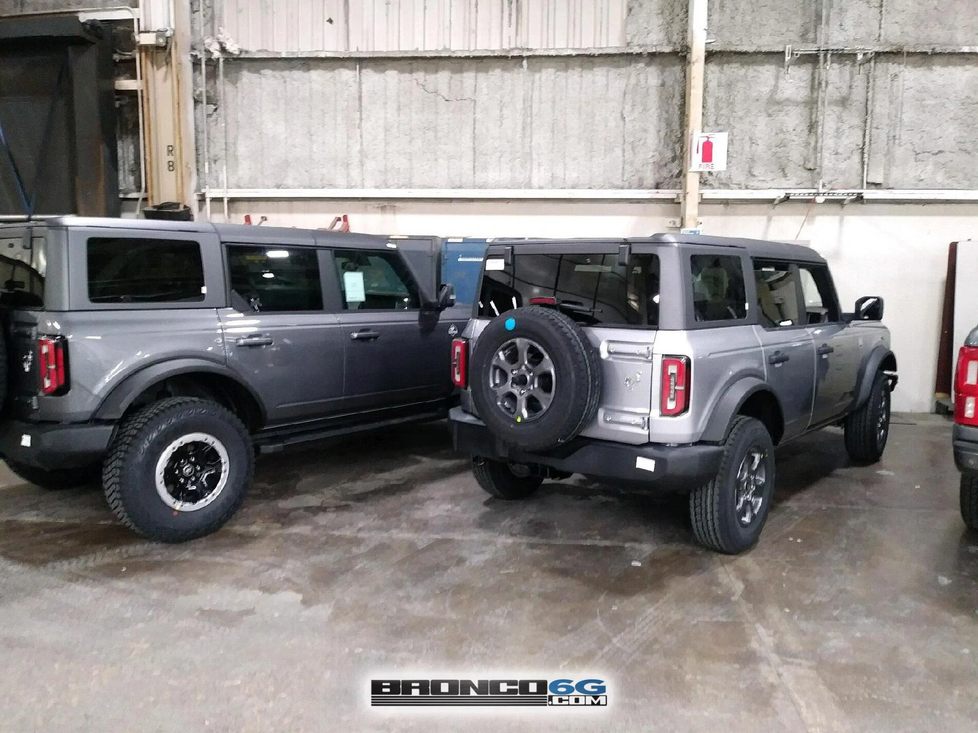 Ford Bronco 10 New Factory Broncos courtesy of The Stig??? 6 - Carbonized Gray Sasquatch 4-Door Bronco 4- Factory Production Plant