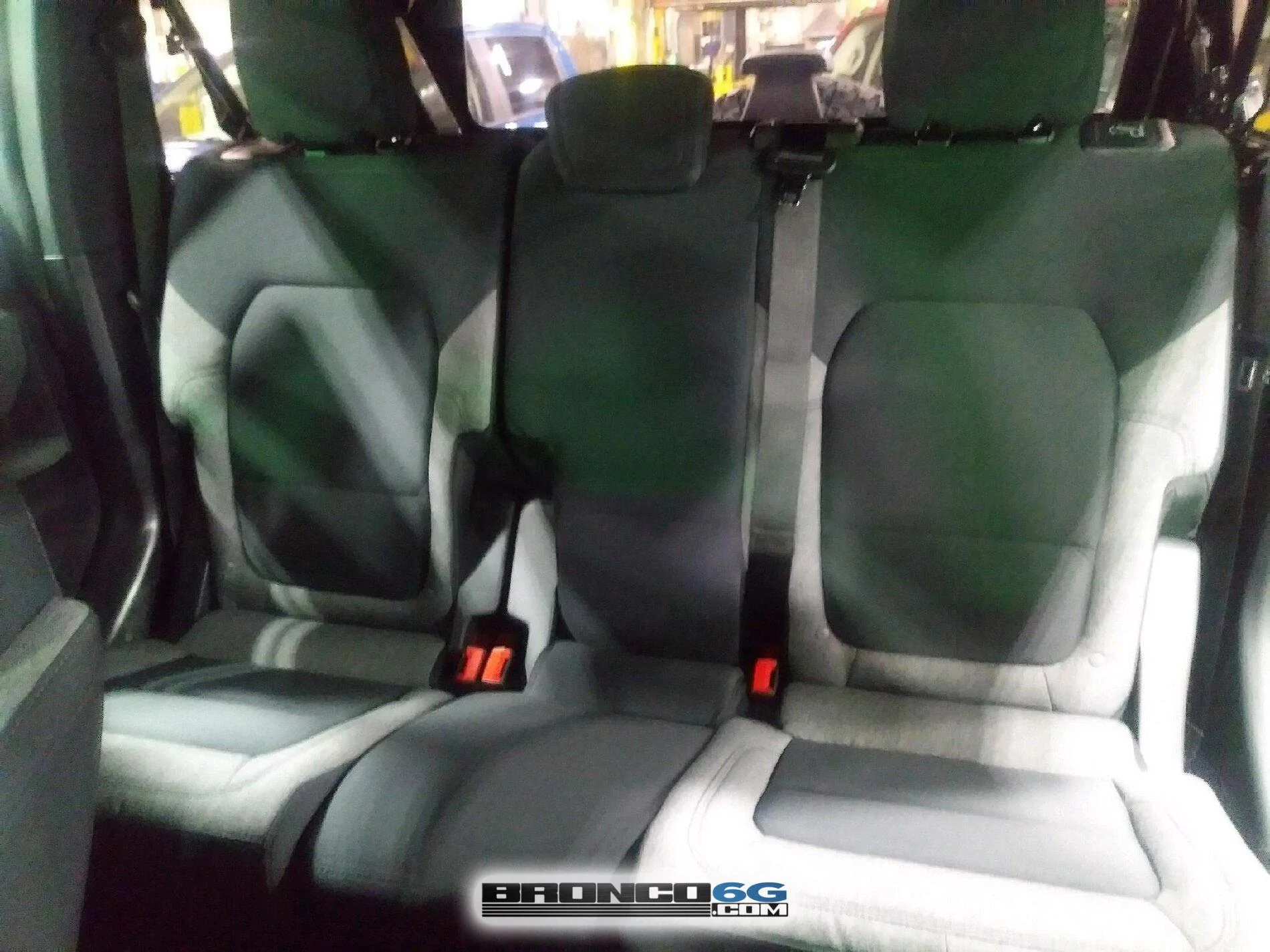 Ford Bronco 60+ Bronco Interior + Exterior Pics From Factory (by The Stig) 2021 Bronco interior factory production line photos 8