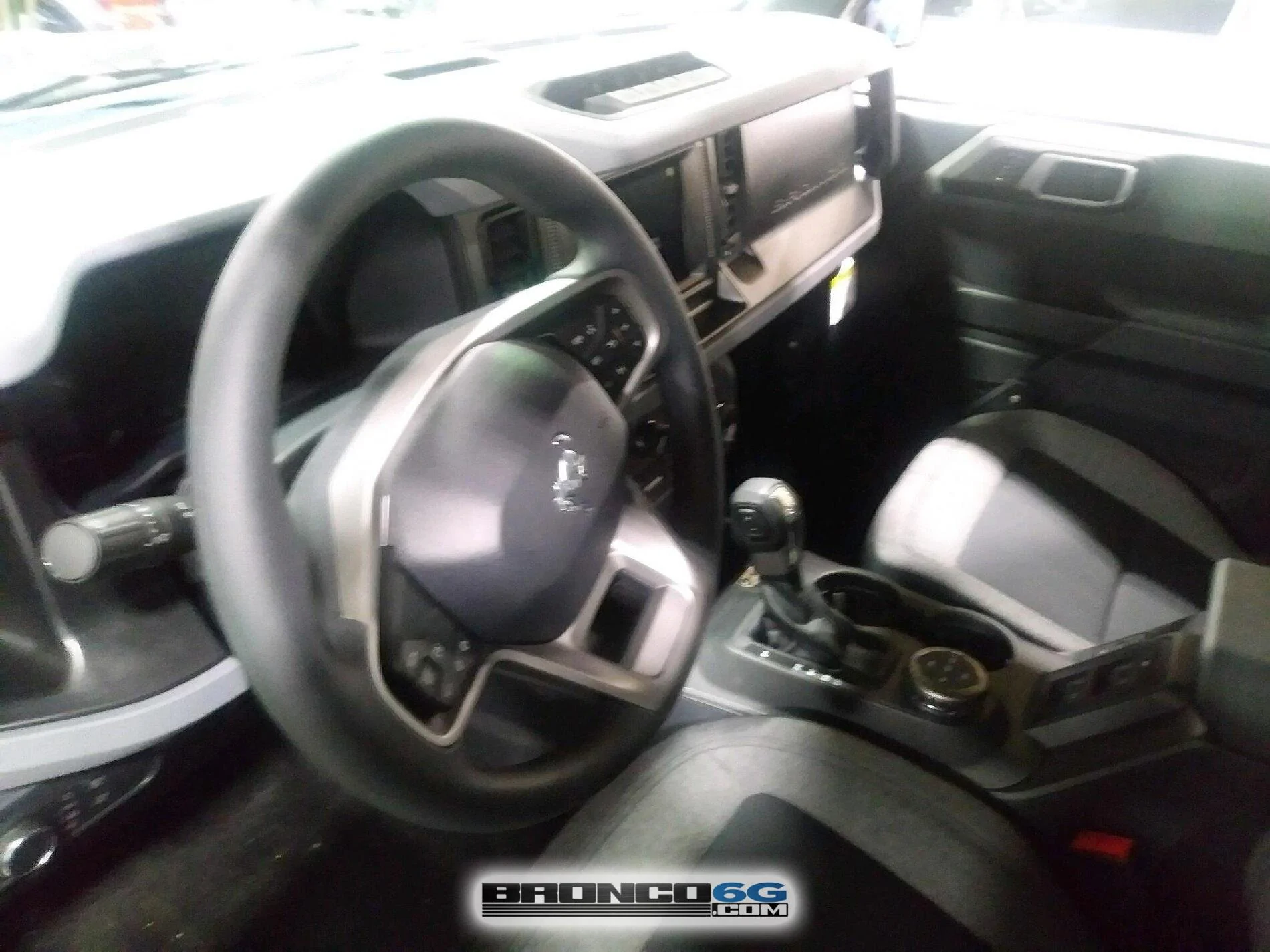 Ford Bronco 60+ Bronco Interior + Exterior Pics From Factory (by The Stig) 2021 Bronco interior factory production line photos 13