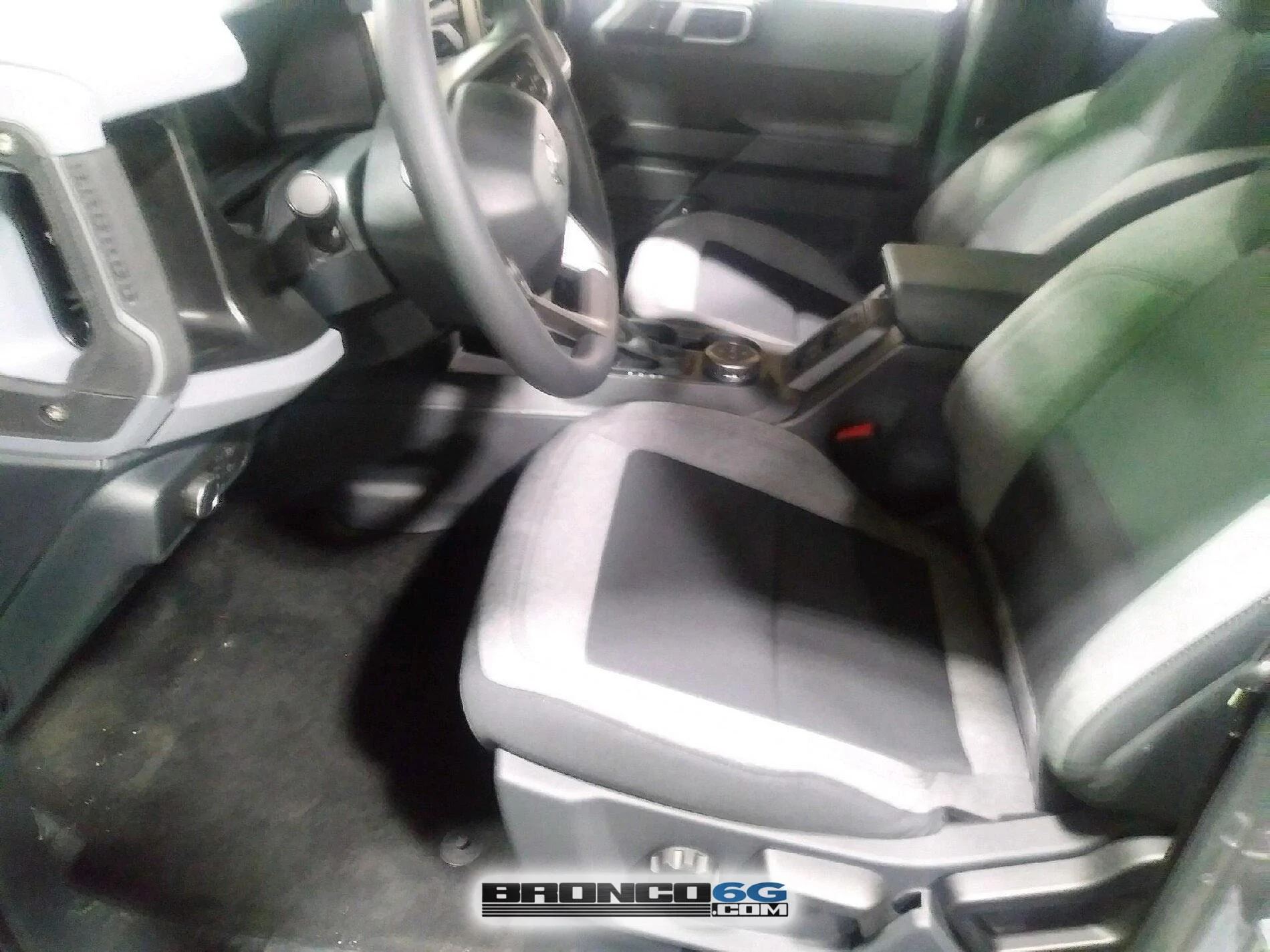 Ford Bronco 60+ Bronco Interior + Exterior Pics From Factory (by The Stig) 2021 Bronco interior factory production line photos 14