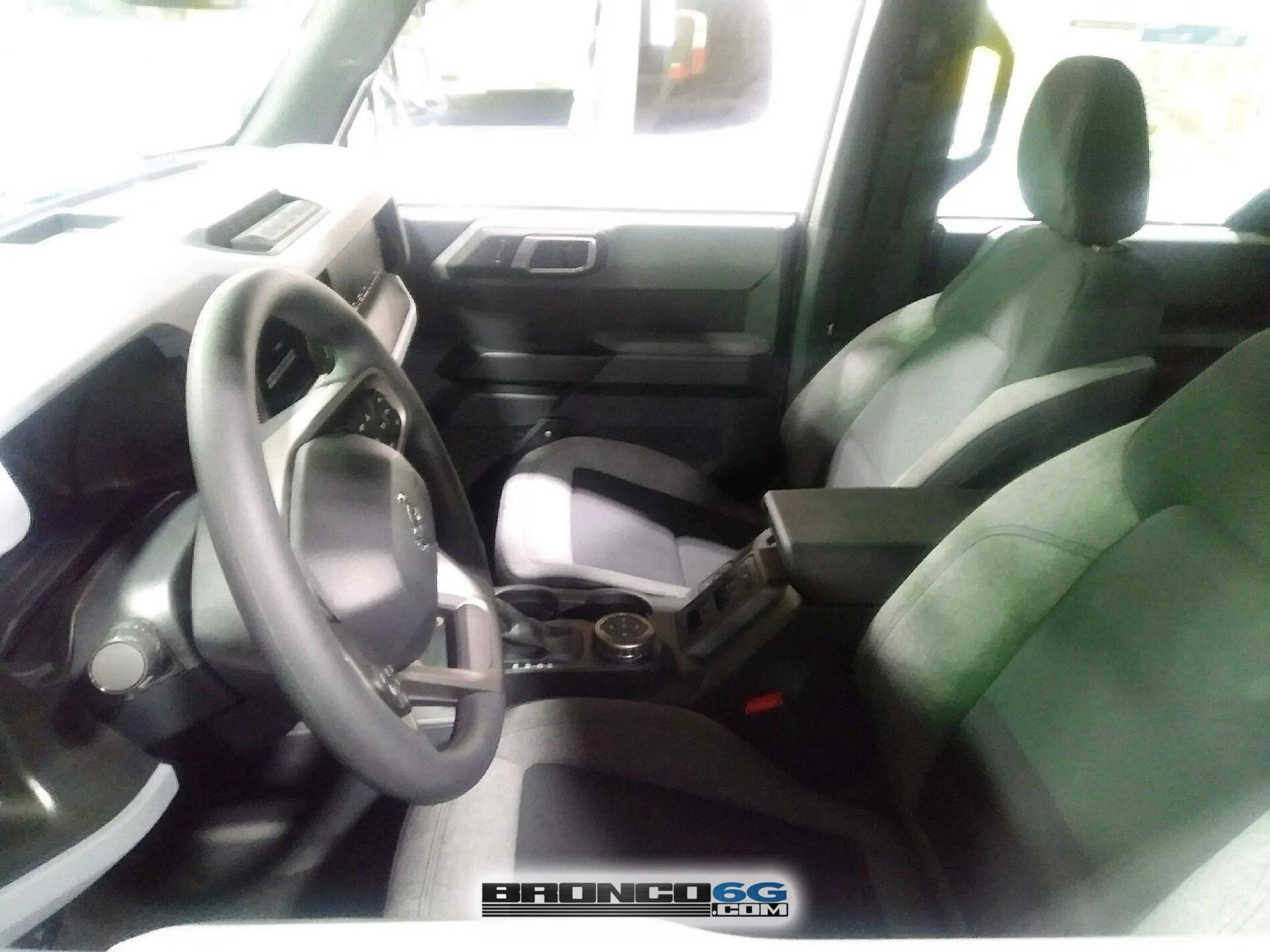 Ford Bronco 60+ Bronco Interior + Exterior Pics From Factory (by The Stig) 2021 Bronco interior factory production line photos 16