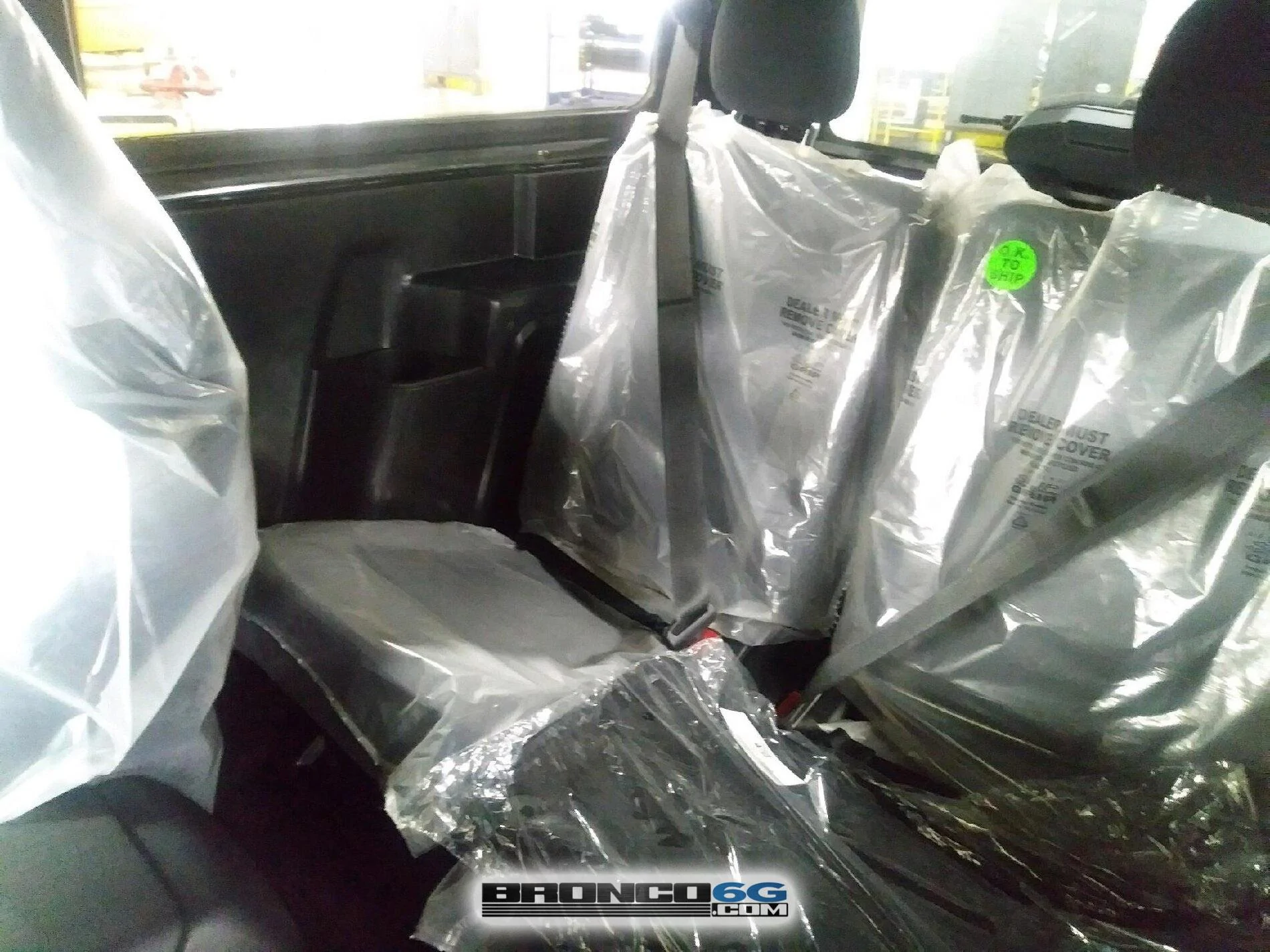 Ford Bronco 60+ Bronco Interior + Exterior Pics From Factory (by The Stig) 2021 Bronco interior factory production line photos 23
