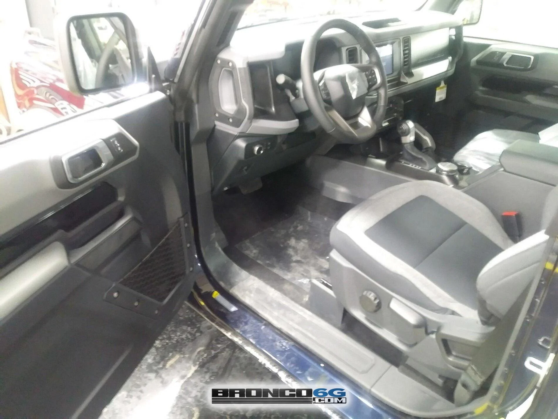Ford Bronco 60+ Bronco Interior + Exterior Pics From Factory (by The Stig) 2021 Bronco interior factory production line photos 26