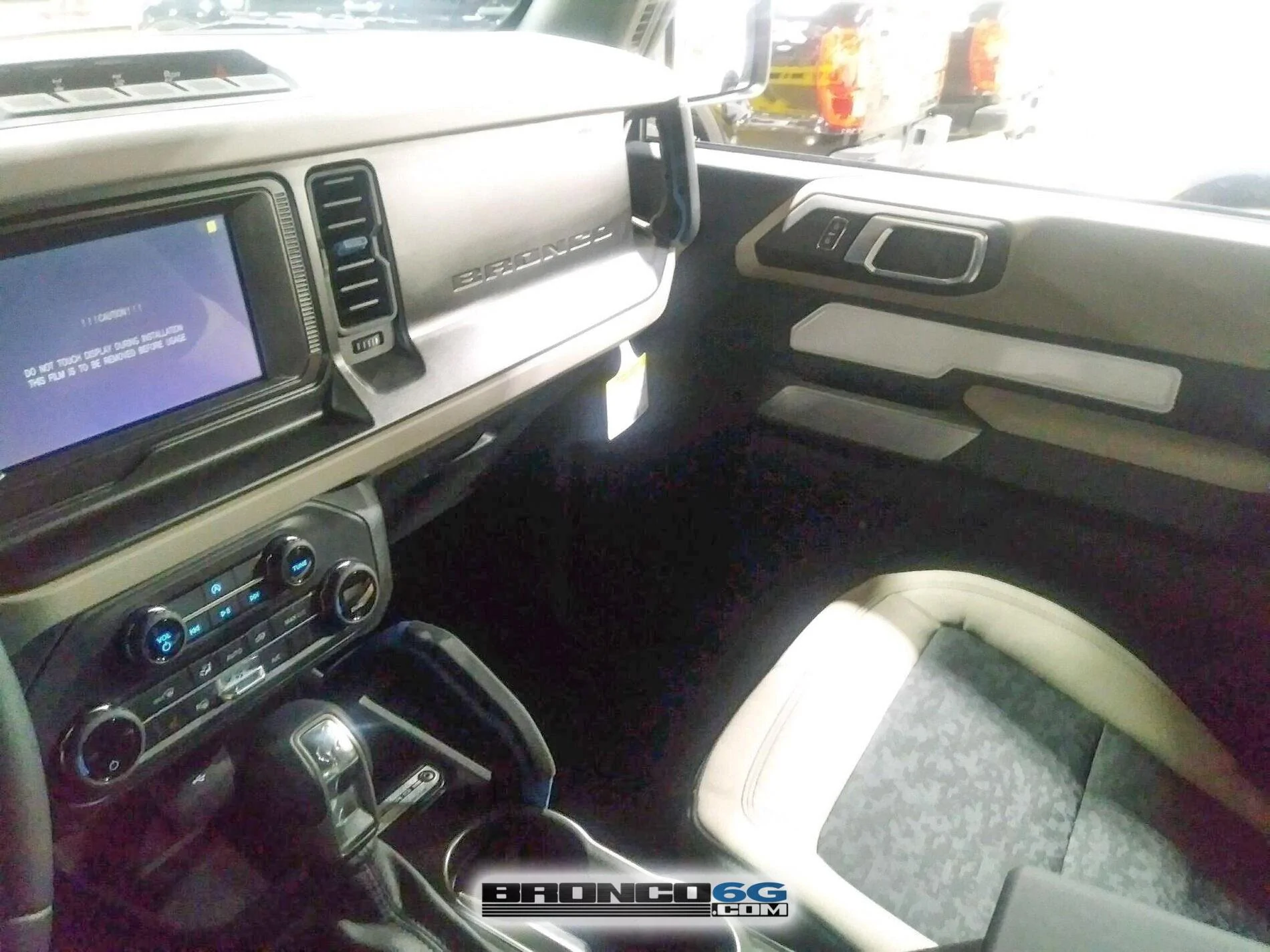 Ford Bronco 60+ Bronco Interior + Exterior Pics From Factory (by The Stig) 2021 Bronco interior factory production line photos 40 Wildtrak 7
