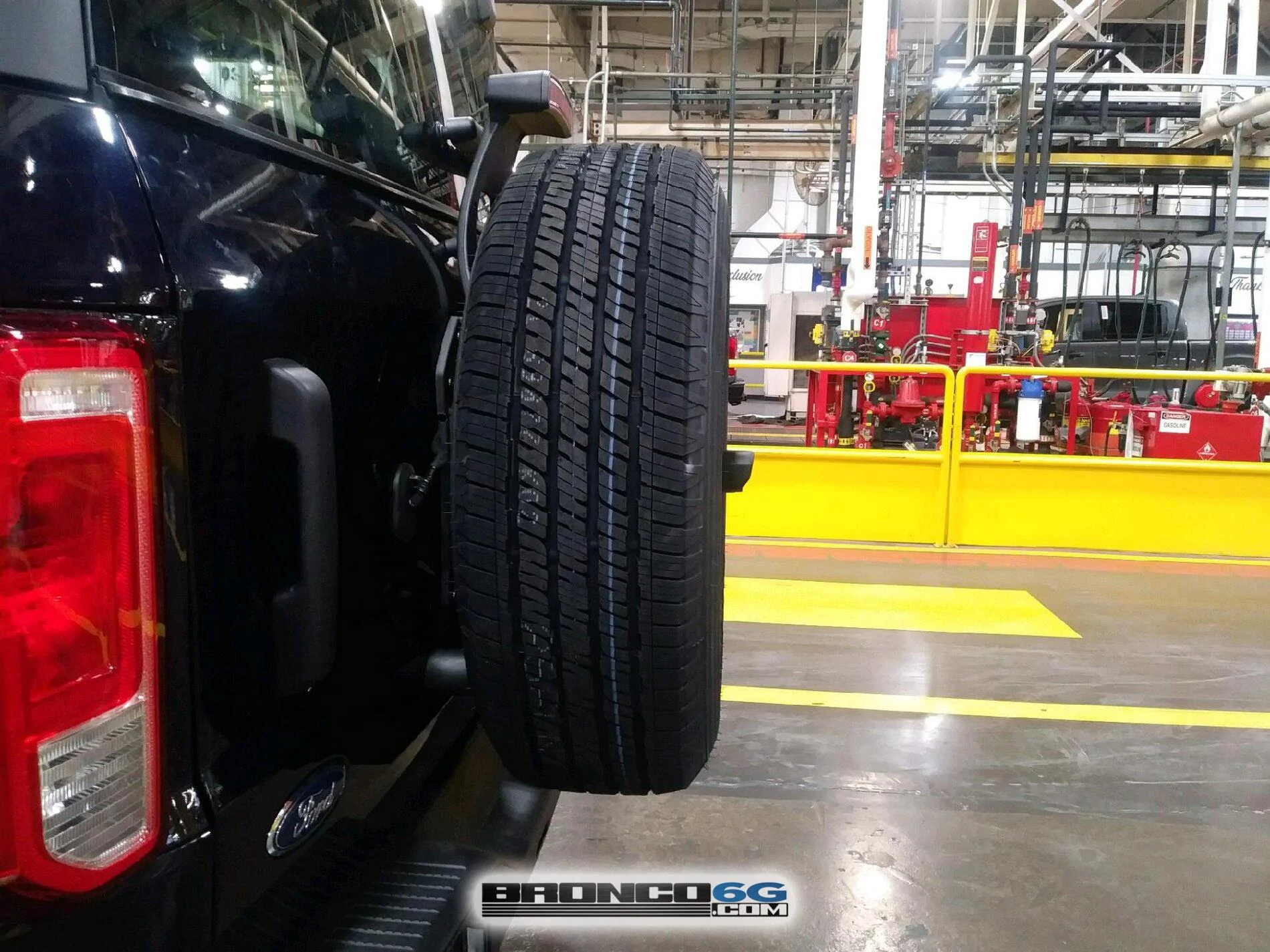 Ford Bronco 30+ Bronco Factory Pics: Navy Pier Interior, Bronze Dashboard, Base Antimatter Blue + More by The Stig ??️? 2021 Ford Bronco Production Factory Exterior Interior 7