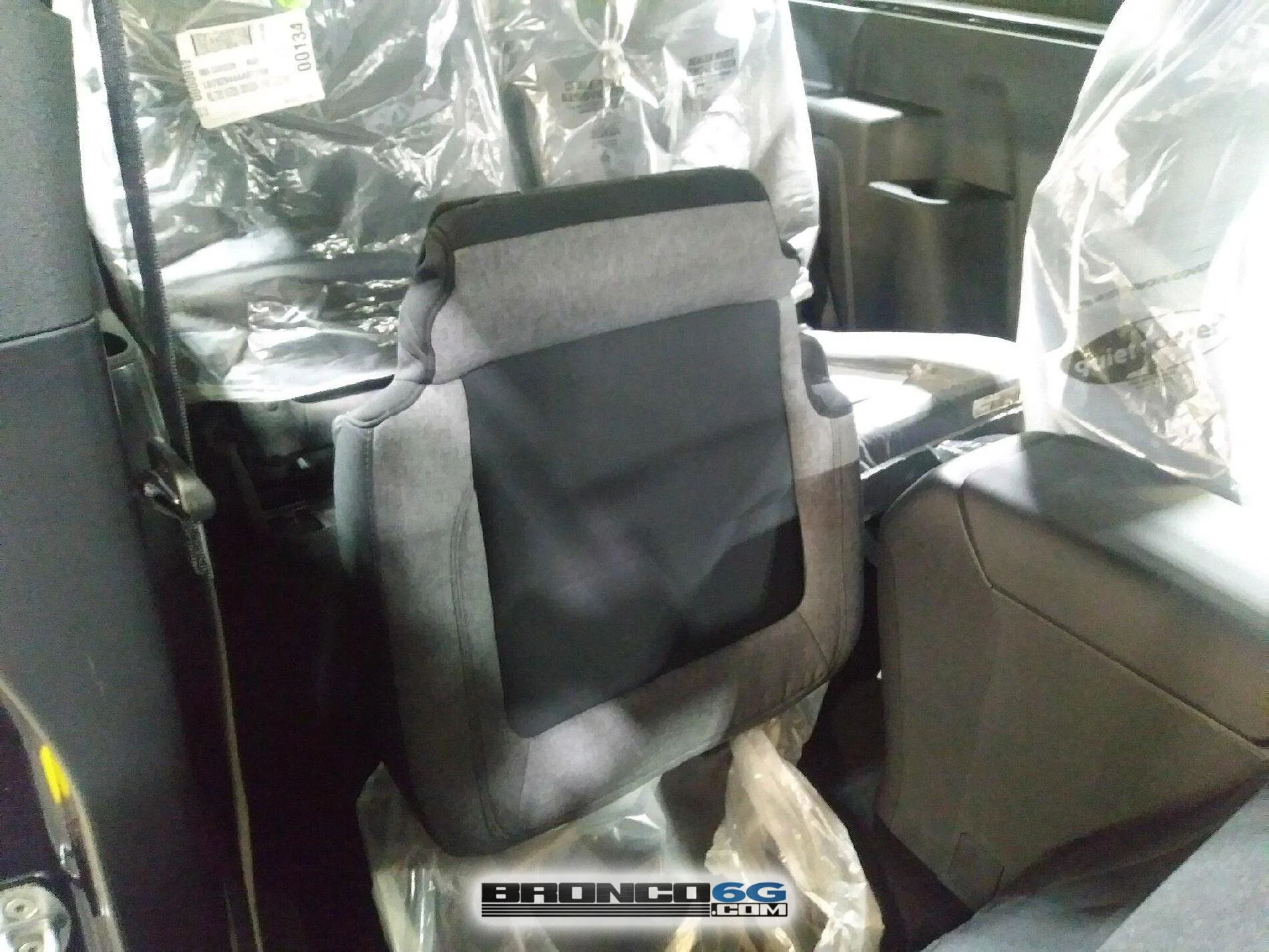 Ford Bronco 30+ Bronco Factory Pics: Navy Pier Interior, Bronze Dashboard, Base Antimatter Blue + More by The Stig ??️? Base Interior Cloth 2021 Ford Bronco Production Factory Exterior Interior 1