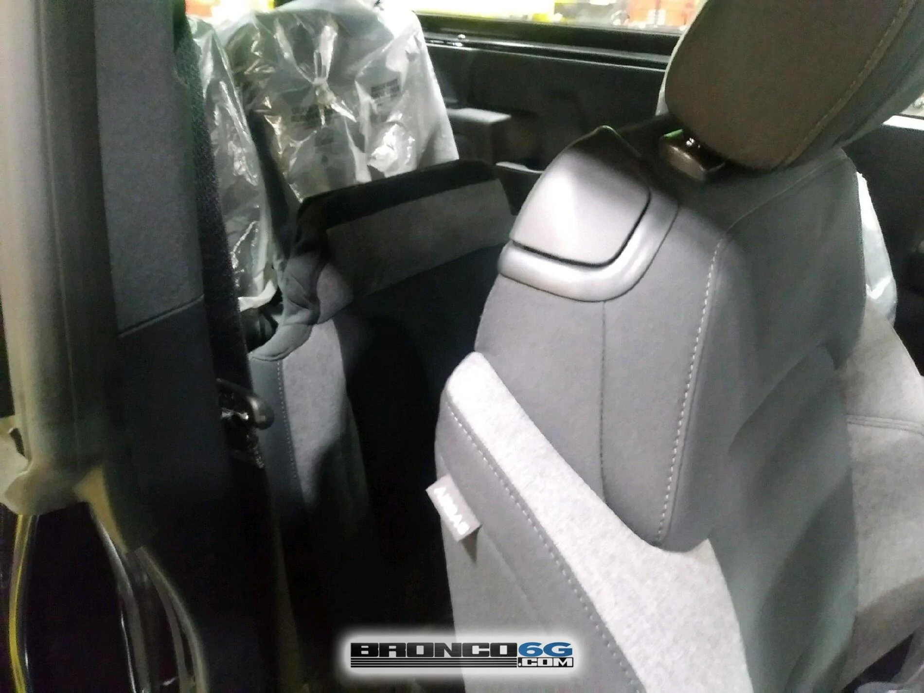 Ford Bronco 30+ Bronco Factory Pics: Navy Pier Interior, Bronze Dashboard, Base Antimatter Blue + More by The Stig ??️? Base Interior Cloth 2021 Ford Bronco Production Factory Exterior Interior 2