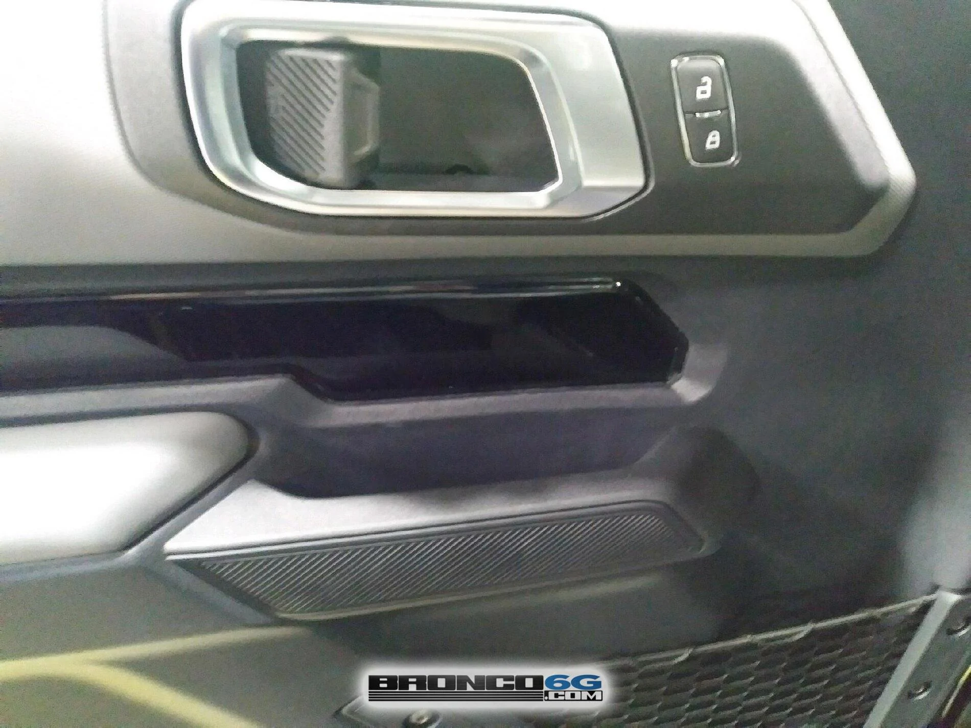 Ford Bronco 30+ Bronco Factory Pics: Navy Pier Interior, Bronze Dashboard, Base Antimatter Blue + More by The Stig ??️? Base Interior Cloth 2021 Ford Bronco Production Factory Exterior Interior 6