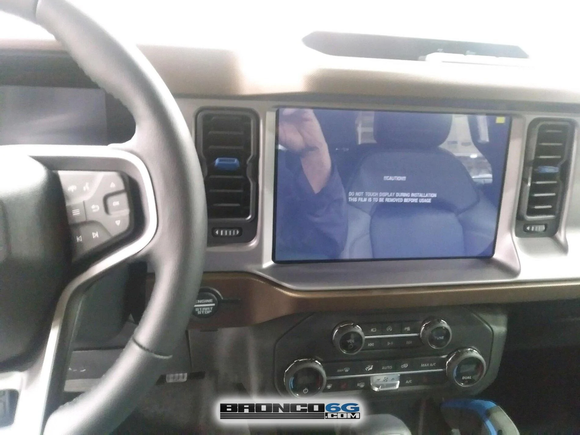 Ford Bronco 30+ Bronco Factory Pics: Navy Pier Interior, Bronze Dashboard, Base Antimatter Blue + More by The Stig ??️? Navy Pier Interior 2021 Ford Bronco Production Factory Exterior Interior 5