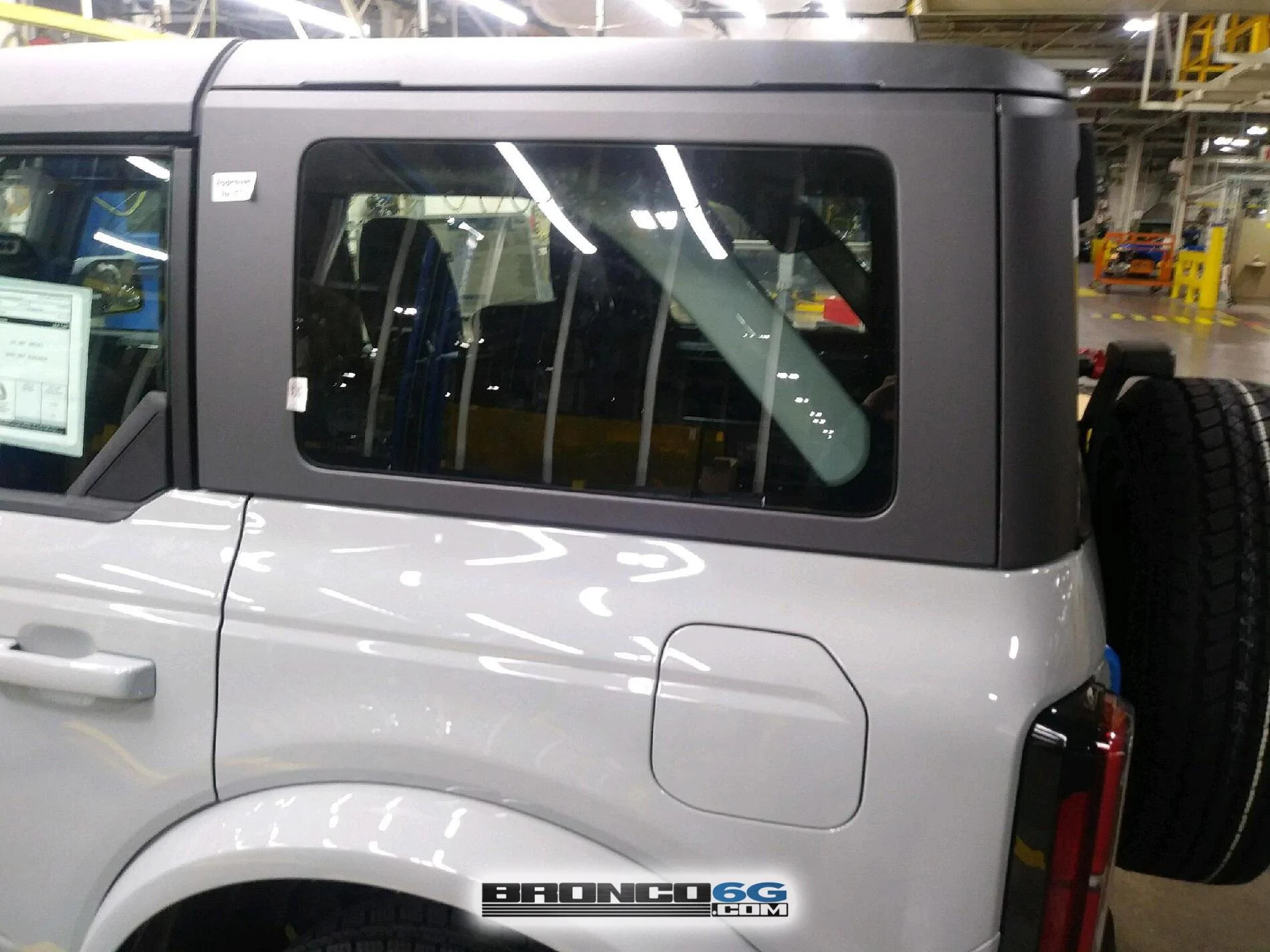 Ford Bronco 30+ Bronco Factory Pics: Navy Pier Interior, Bronze Dashboard, Base Antimatter Blue + More by The Stig ??️? Iconic Silver Outer Banks 4-Door 2021 Ford Bronco Production Factory Exterior Interior 4