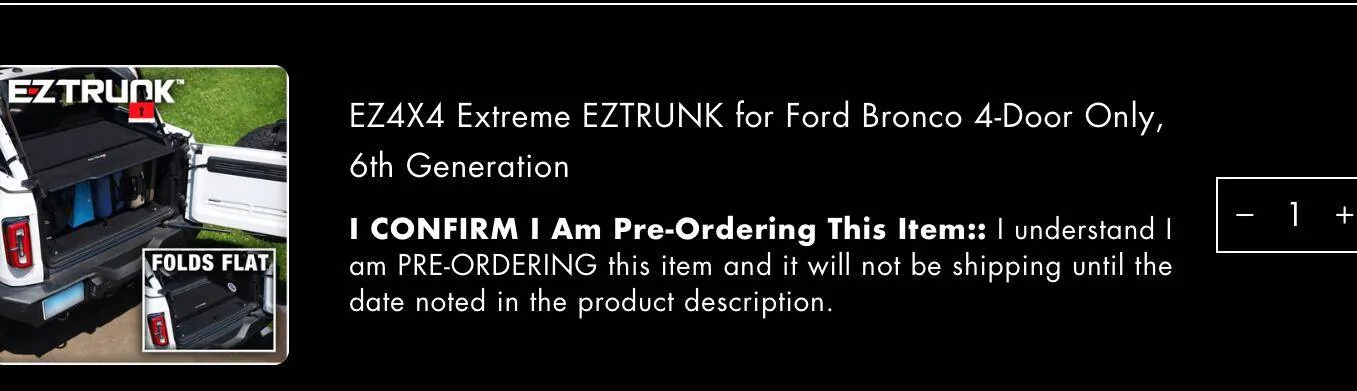 Ford Bronco Do you have a security enclosure for your cargo area? 1742573901179-9a