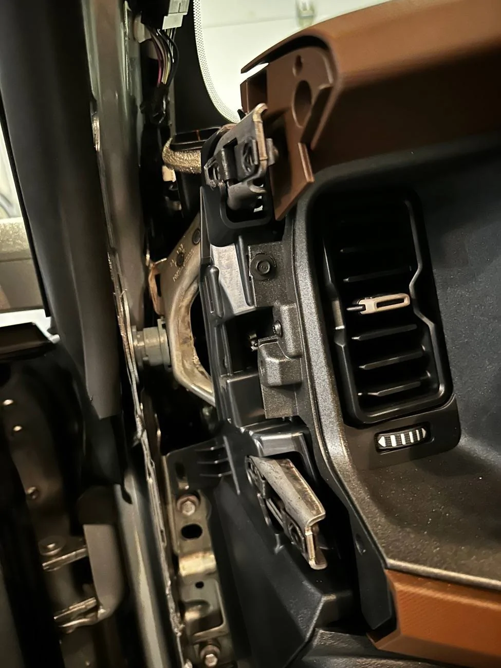 Ford Bronco Retrofit Aux Switches install completed IMG_5725
