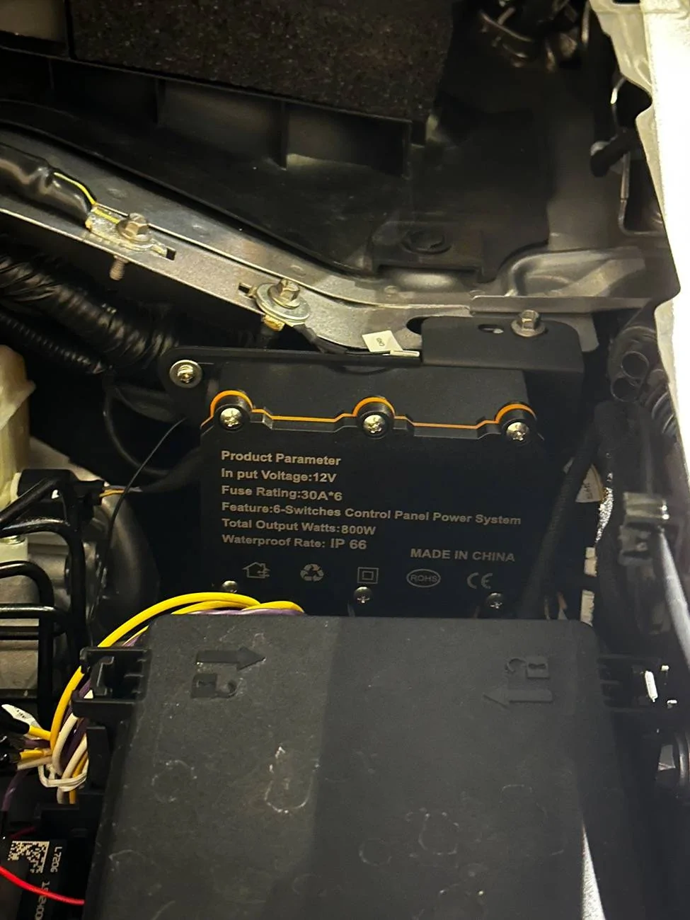 Ford Bronco Retrofit Aux Switches install completed IMG_5731