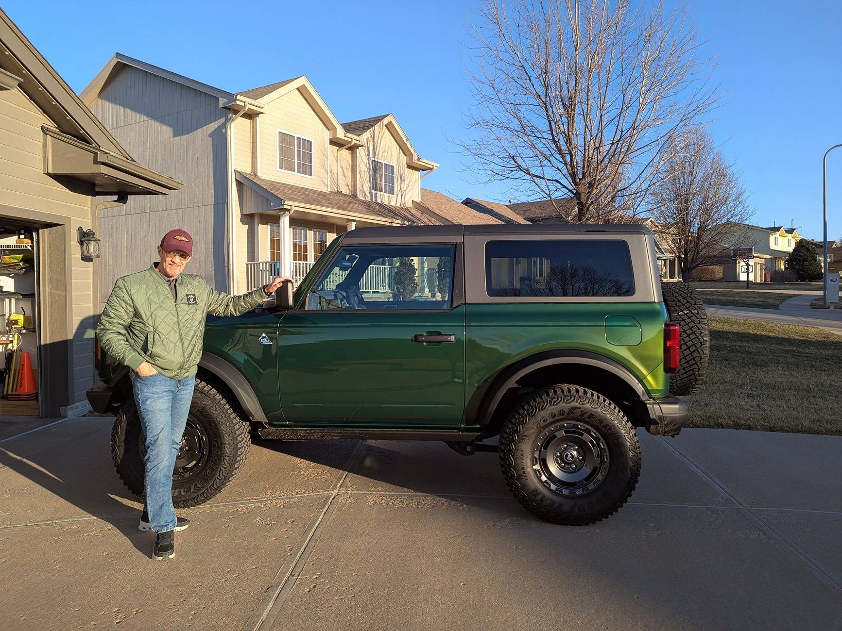 Ford Bronco Greetings fm NE Green_Pony